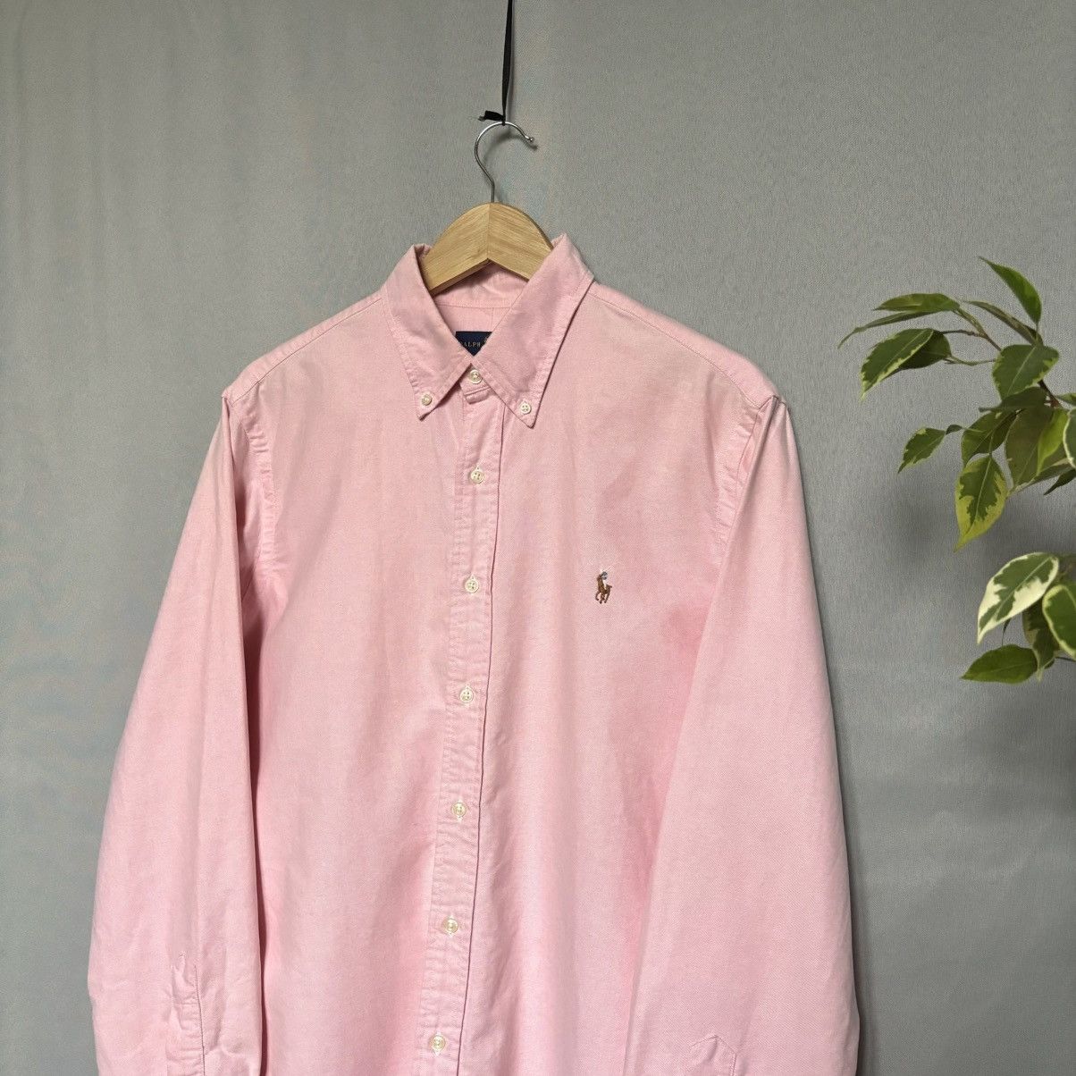 Polo Ralph Lauren Polo Ralph Lauren shirt button up pink large cotton Size US L / EU 52-54 / 3 - 4 Thumbnail