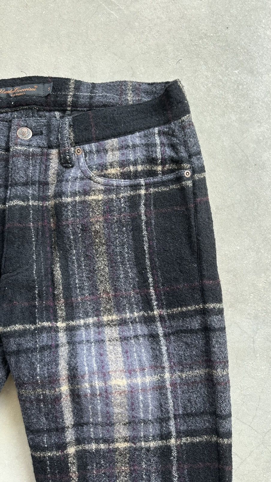 Undercover VINTAGE UNDERCOVER 2004 AW WOOL PUNK ANRCHY PUNK PANT Size US 32 / EU 48 - 5 Thumbnail