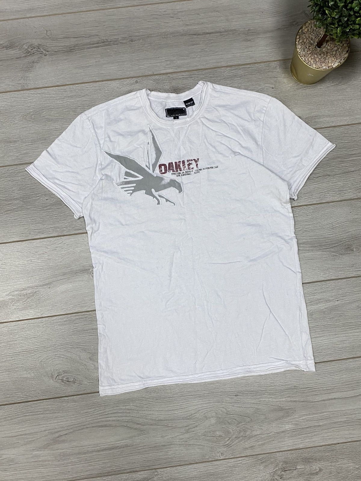 Oakley Oakley eagle 🦅 RARE vintage circle big logo center Size US L / EU 52-54 / 3 - 3 Thumbnail