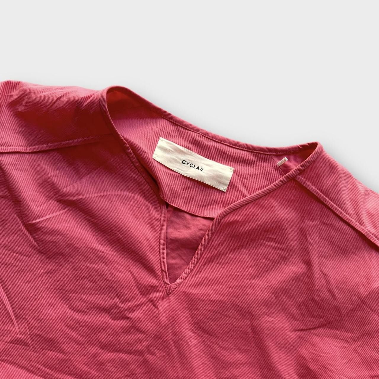Designer Cyclas Pink Blouse Size ONE SIZE - 2 Thumbnail