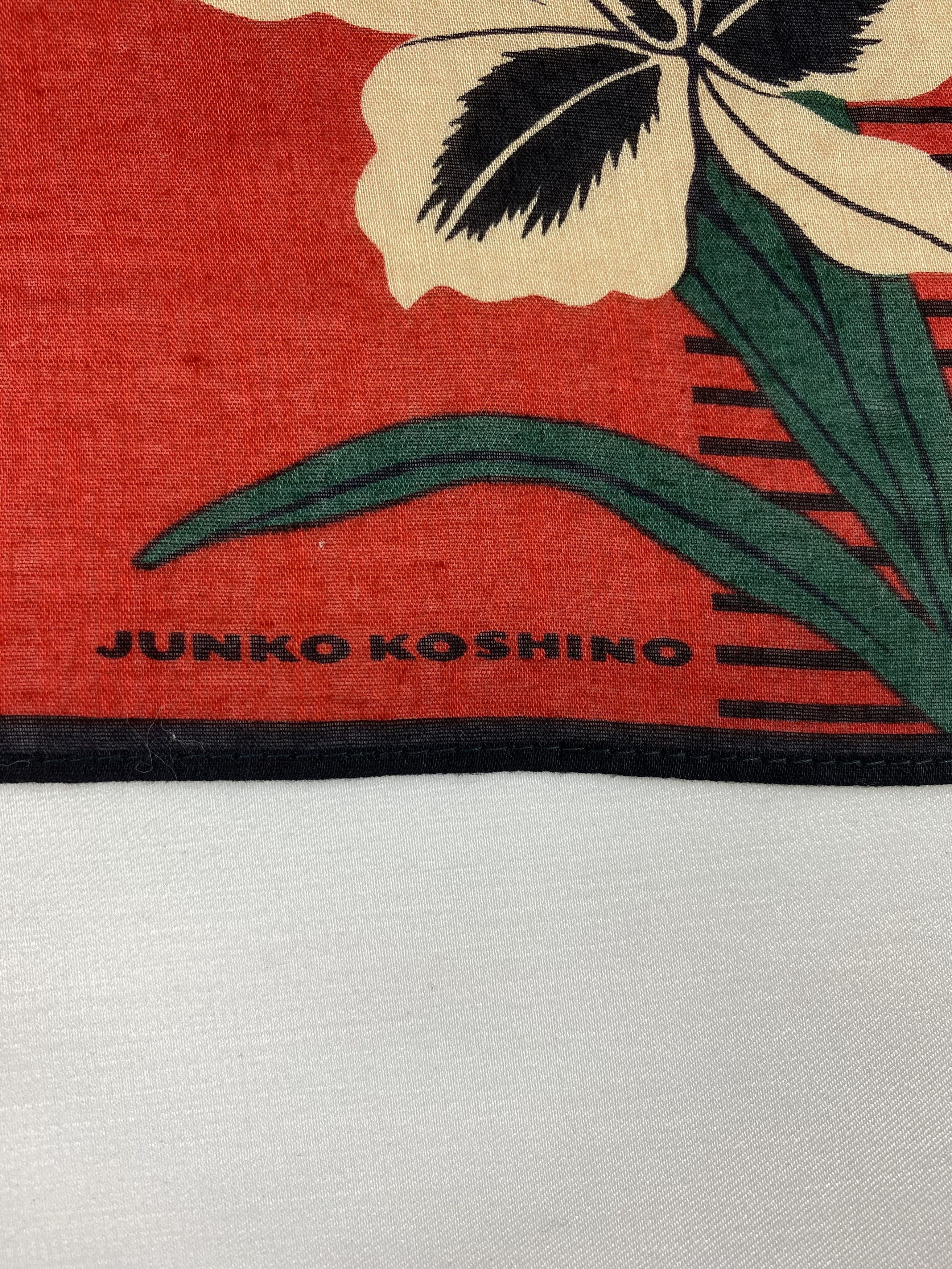 Japanese Brand × Mr. Junko × Vintage Junko Koshino Handkerchief / Bandana / Neckerchief Size ONE SIZE - 5 Thumbnail