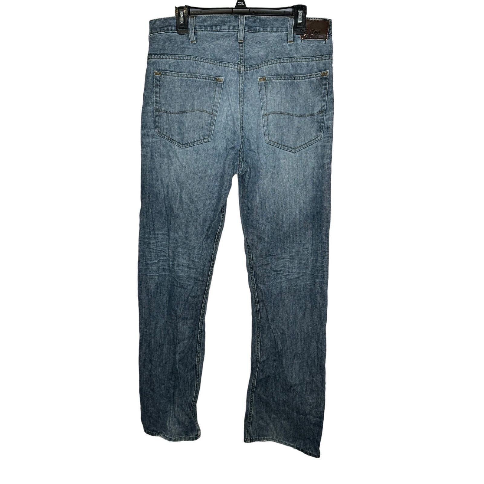 Lee Lee Men's Jeans Relaxed Boot High-Rise Medium Wash 34X34 Size US 34 / EU 50 - 6 Thumbnail