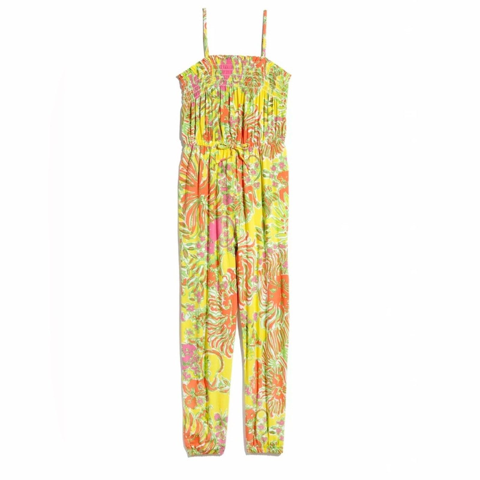 Lilly Pulitzer Lilly Pulitzer for Target Girl’s Boom Sleeveless Jumpsuit Size XS / US 0-2 / IT 36-38 - 1 Thumbnail