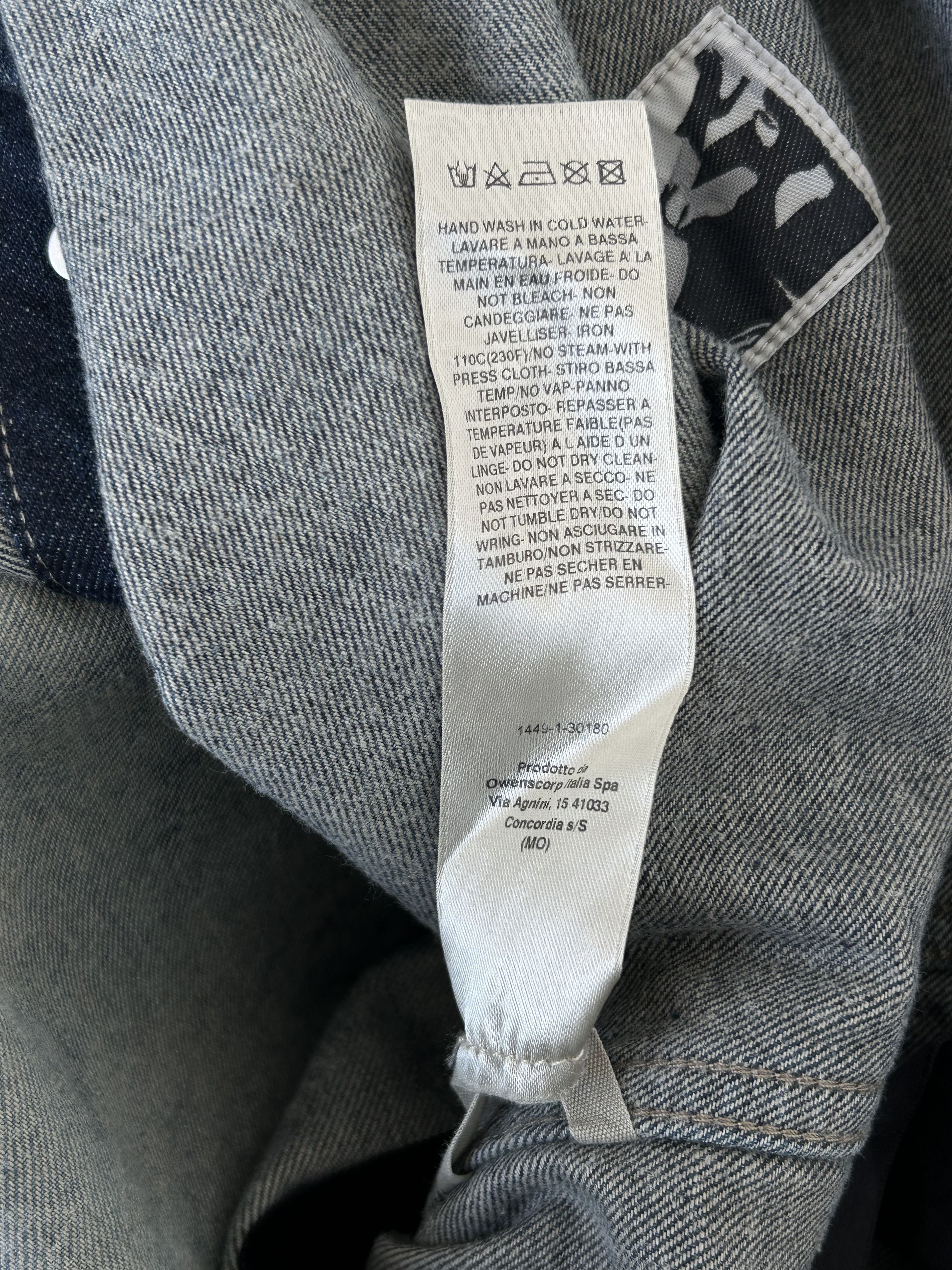 Rick Owens Rick Owens Blue Denim Button Up Overshirt Size US S / EU 44-46 / 1 - 4 Thumbnail