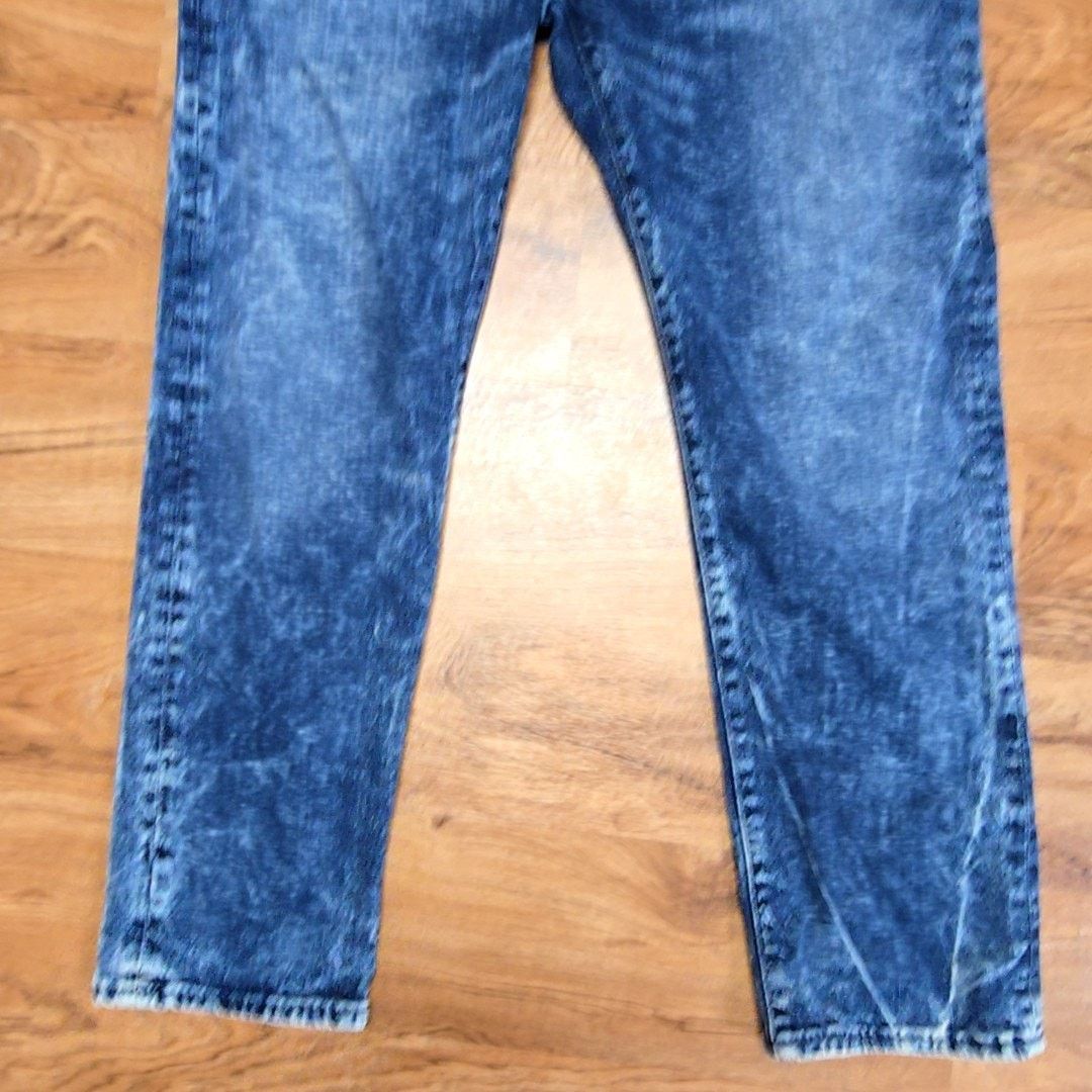 Levi's Levi's Acid Wash Jeans Classic Straight Leg Denim 36x30 Size US 36 / EU 52 - 6 Thumbnail