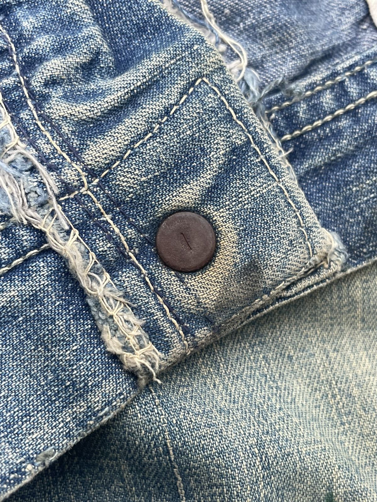 Lee Vintage 60’s Lee 191 Z Painters Denim Size US 36 / EU 52 - 17 Thumbnail