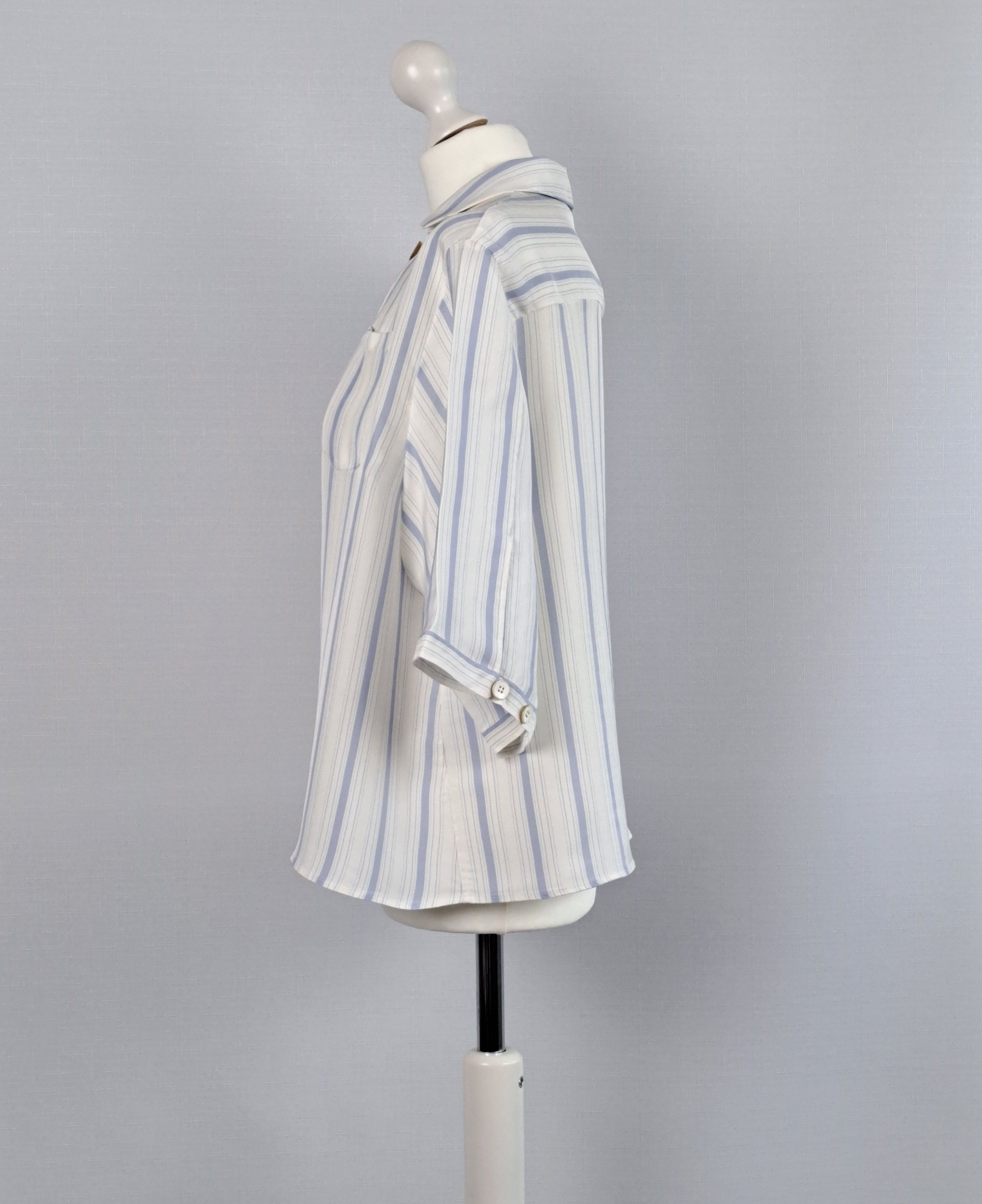 Jil Sander Jil Sander luxury oversized striped shirt. Size 36 Size S / US 4 / IT 40 - 4 Thumbnail