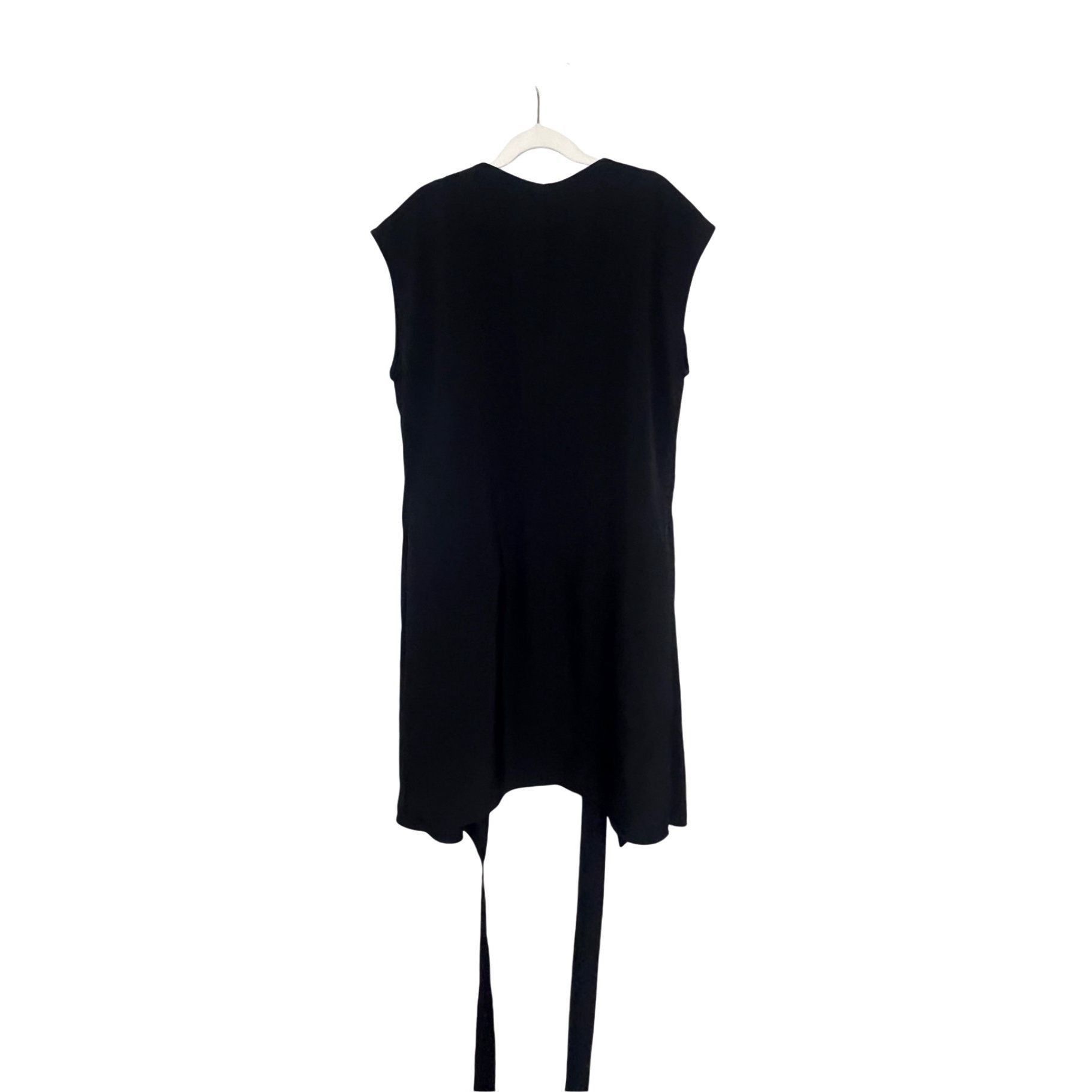 Everlane Everlane Sleeveless Open Front Vest Black Women's Size 00 Size XXS / US 00 / IT 34 - 1 Thumbnail