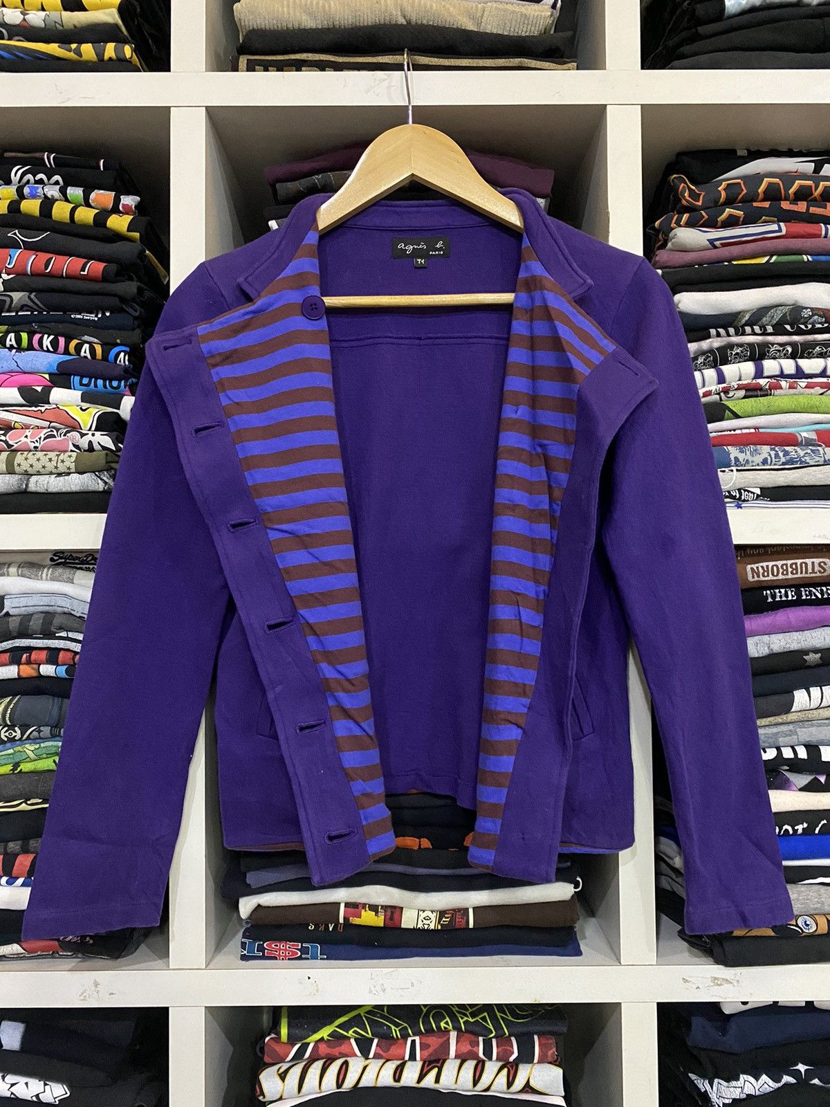 Designer × Issey Miyake × agnes b. Agnes B. Issey miyake Paris Womens Jacket Size S / US 4 / IT 40 - 10 Thumbnail