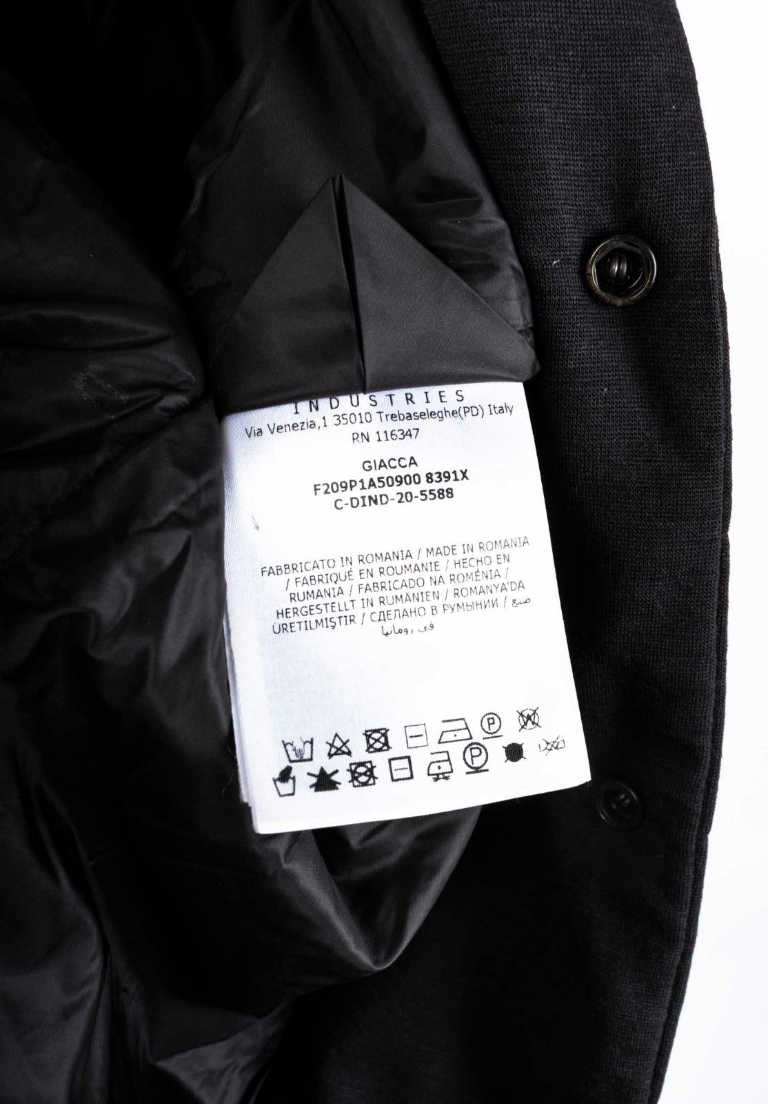Moncler Moncler Men Jacket down quilted wool cashmere 2-M, S1945 Size US M / EU 48-50 / 2 - 8 Thumbnail