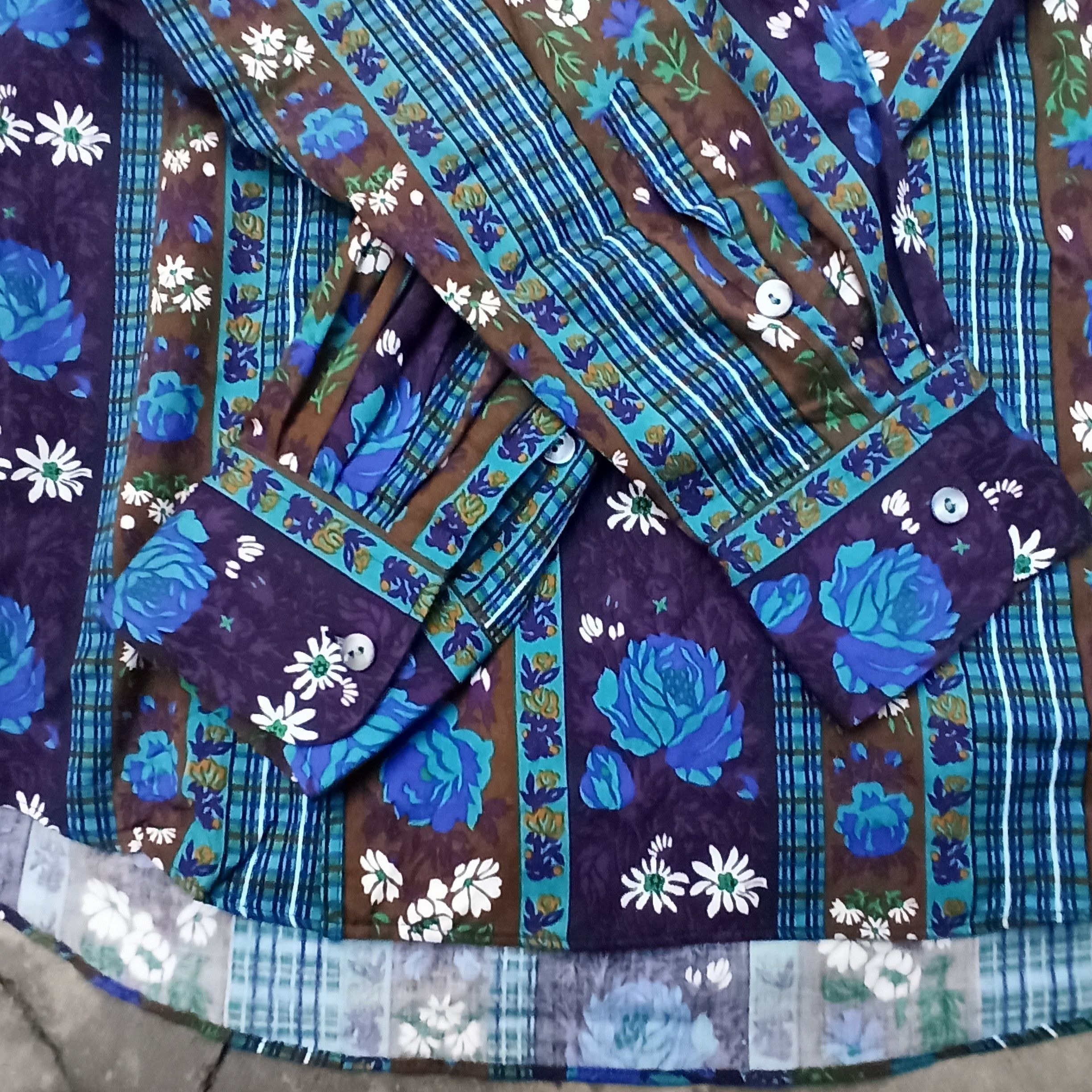 Kenzo Rayon Floral Shirt Kenzo Size US L / EU 52-54 / 3 - 4 Thumbnail