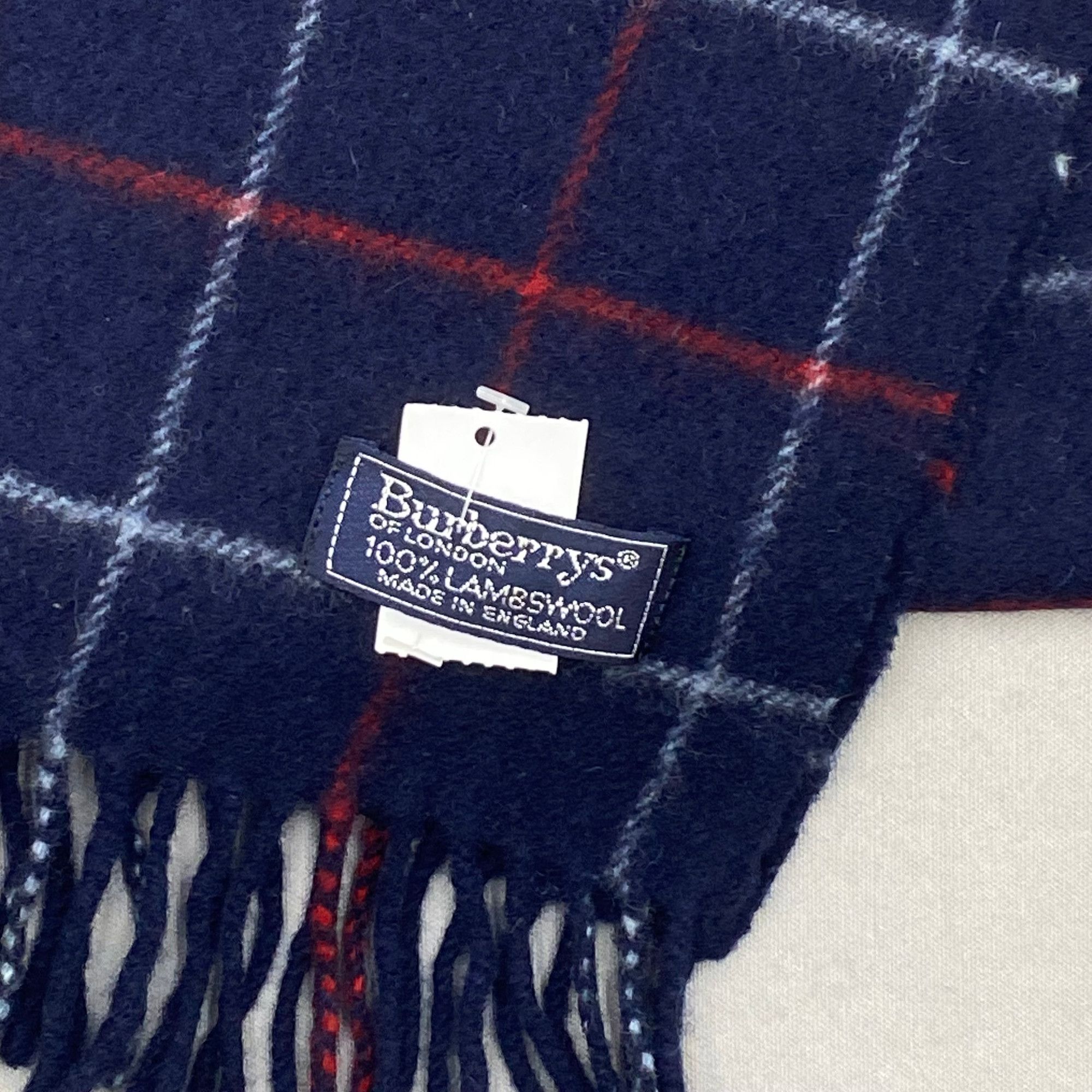 Burberry Vintage Burberry Scarf Muffler Wool Cashmere Winter Scarves Size ONE SIZE - 4 Thumbnail