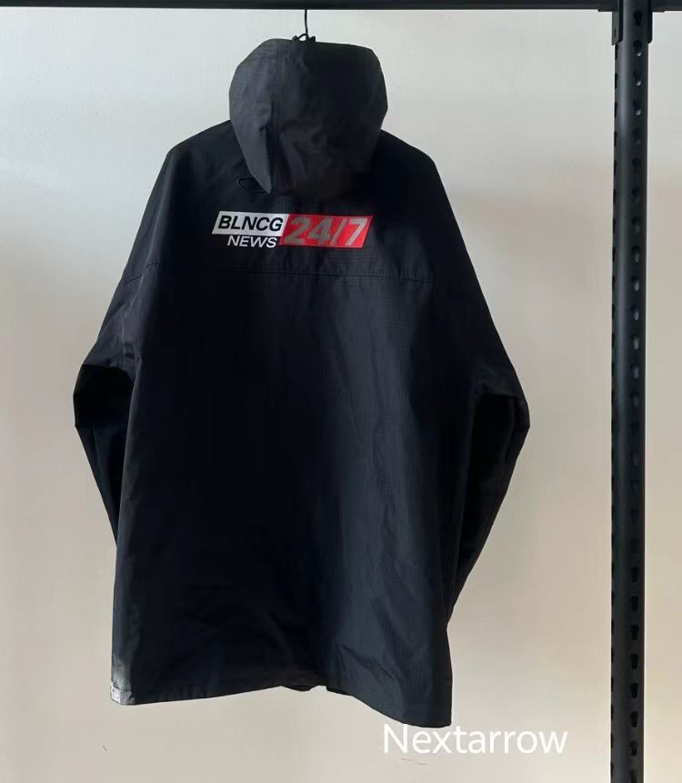 Balenciaga BALENCIAGA FW20 24/7 NEWS News Embroidered lo 2412-Nextarrow Size US S / EU 44-46 / 1 - 2 Thumbnail