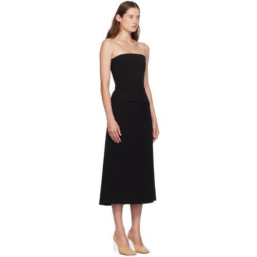 16Arlington o1mle1125 Noctula Midi Dress in Black Size M / US 6-8 / IT 42-44 - 3 Thumbnail
