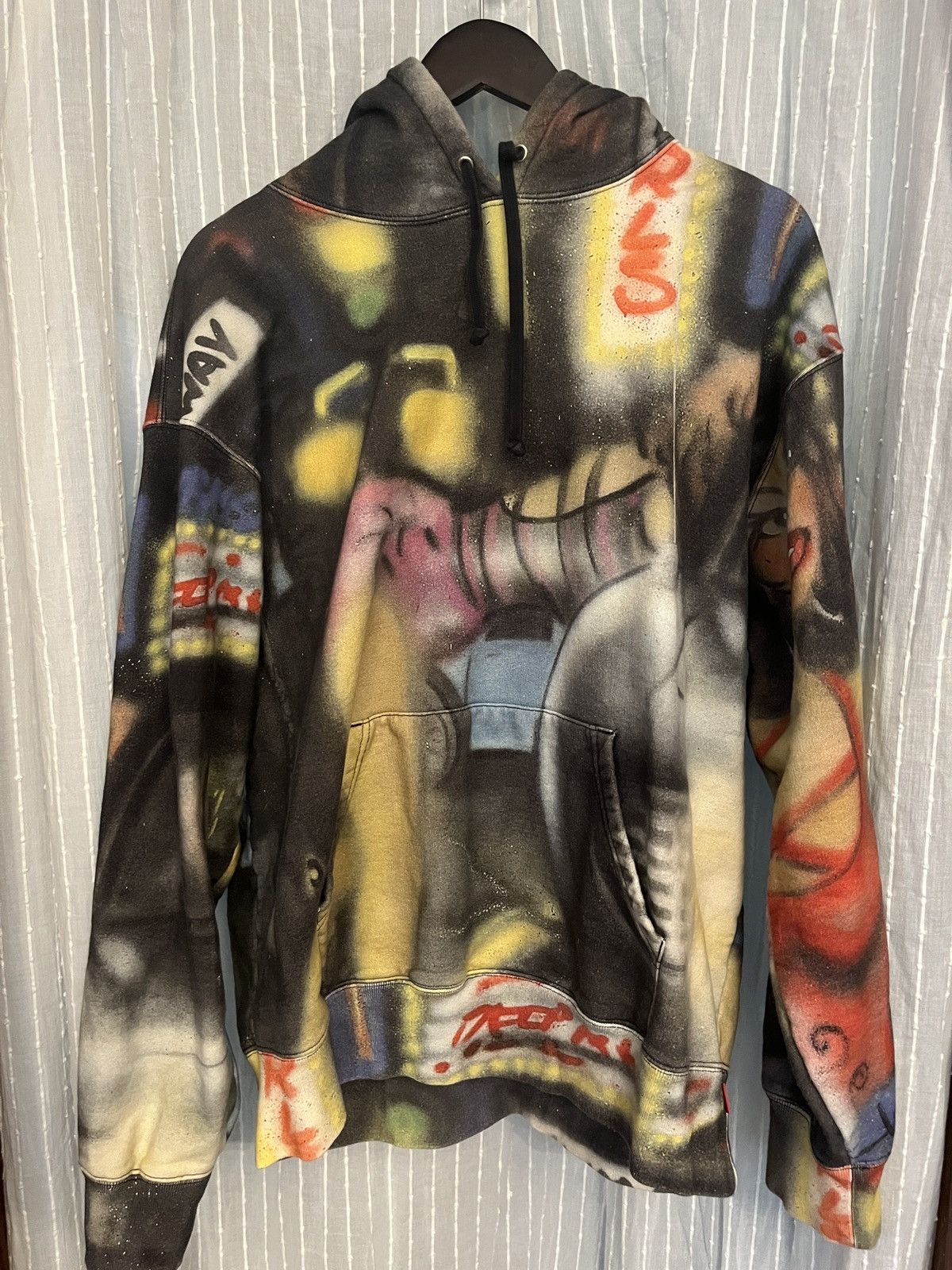 Supreme x Lady Pink Hooded Sweatshirt supreme Lady Pink Hooded