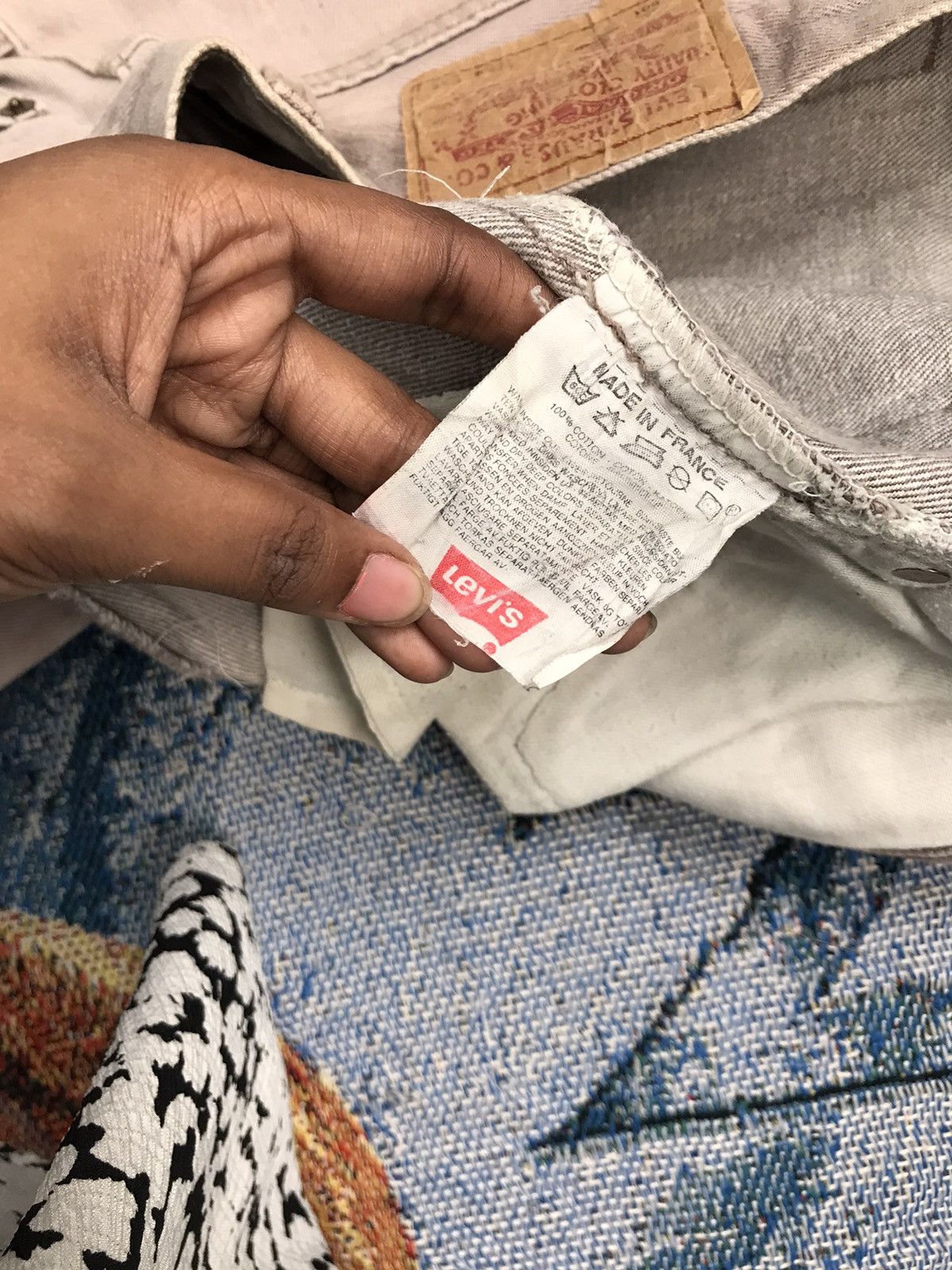 Levi's Vintage Levi’s 501 denim Size US 34 / EU 50 - 8 Thumbnail