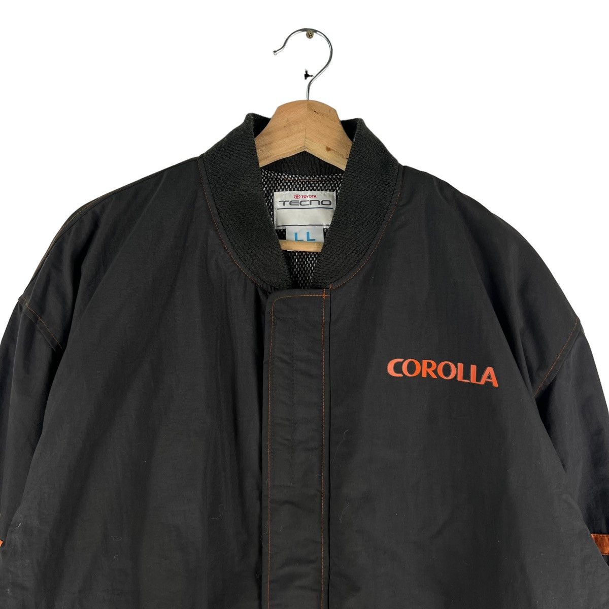 Vintage 🔥VINTAGE WORKER BOMBER JACKET TOYOTA TECNO BIG LOGO Size US L / EU 52-54 / 3 - 2 Thumbnail