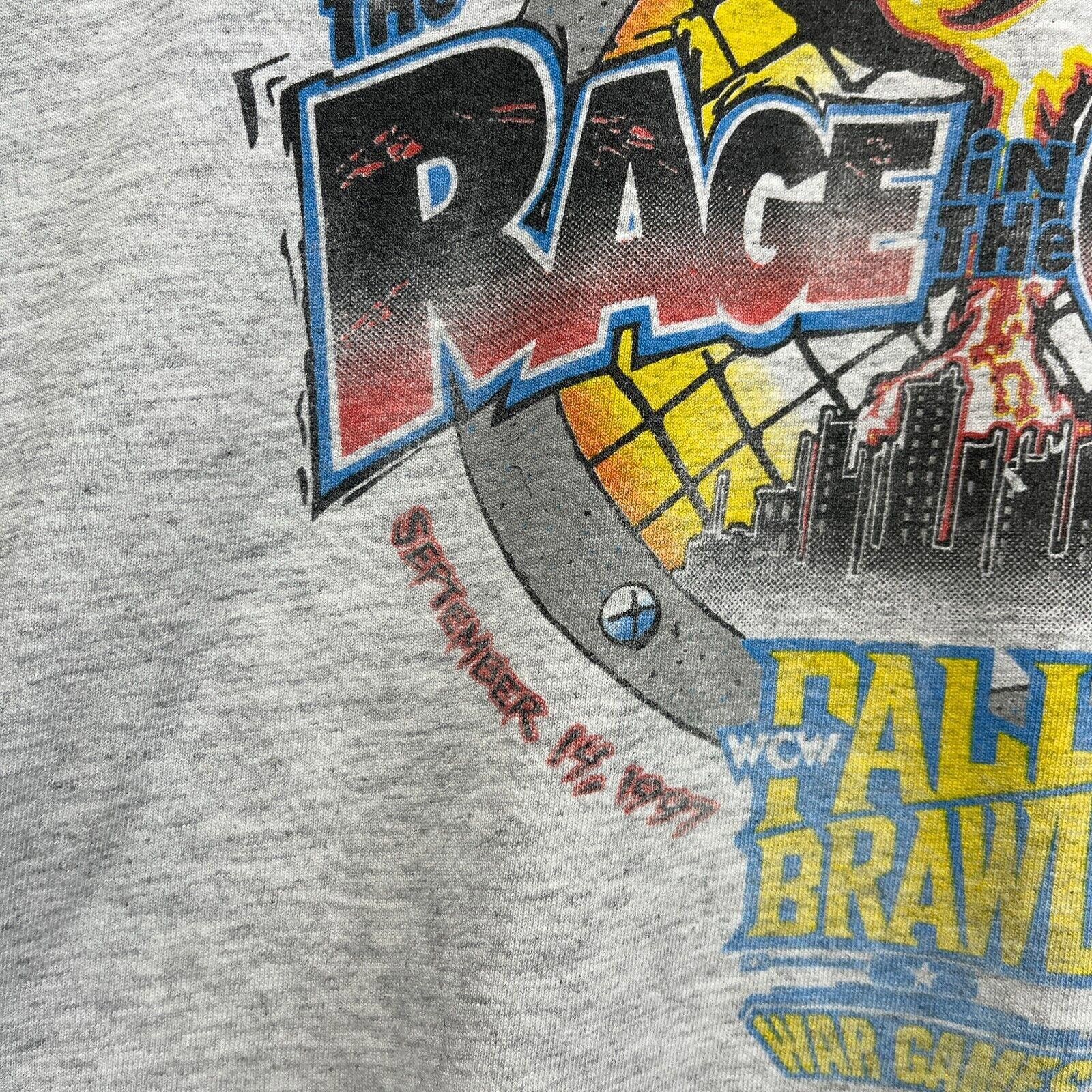 Gildan × Vintage Vintage 97 WCW Rage Cage Fall Brawl Games T-shirt XL Size US XL / EU 56 / 4 - 6 Thumbnail