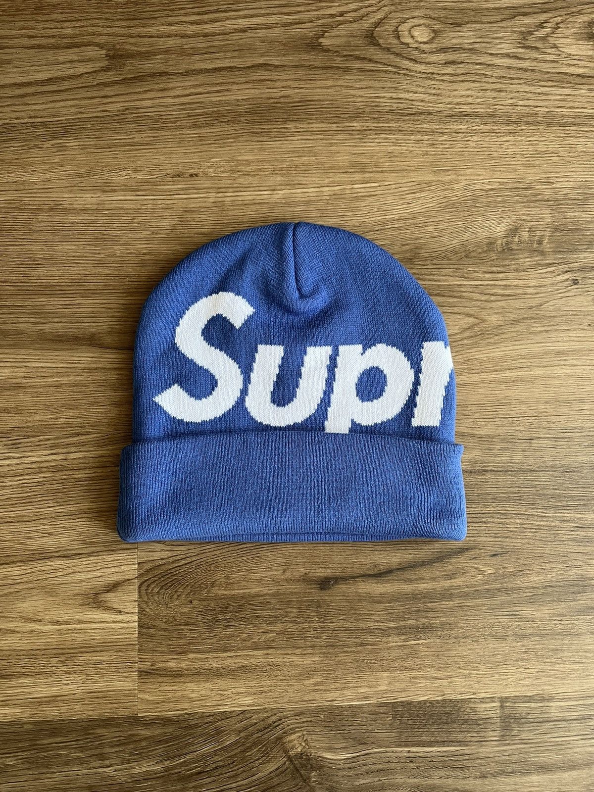 Supreme Big Logo Beanie | Grailed