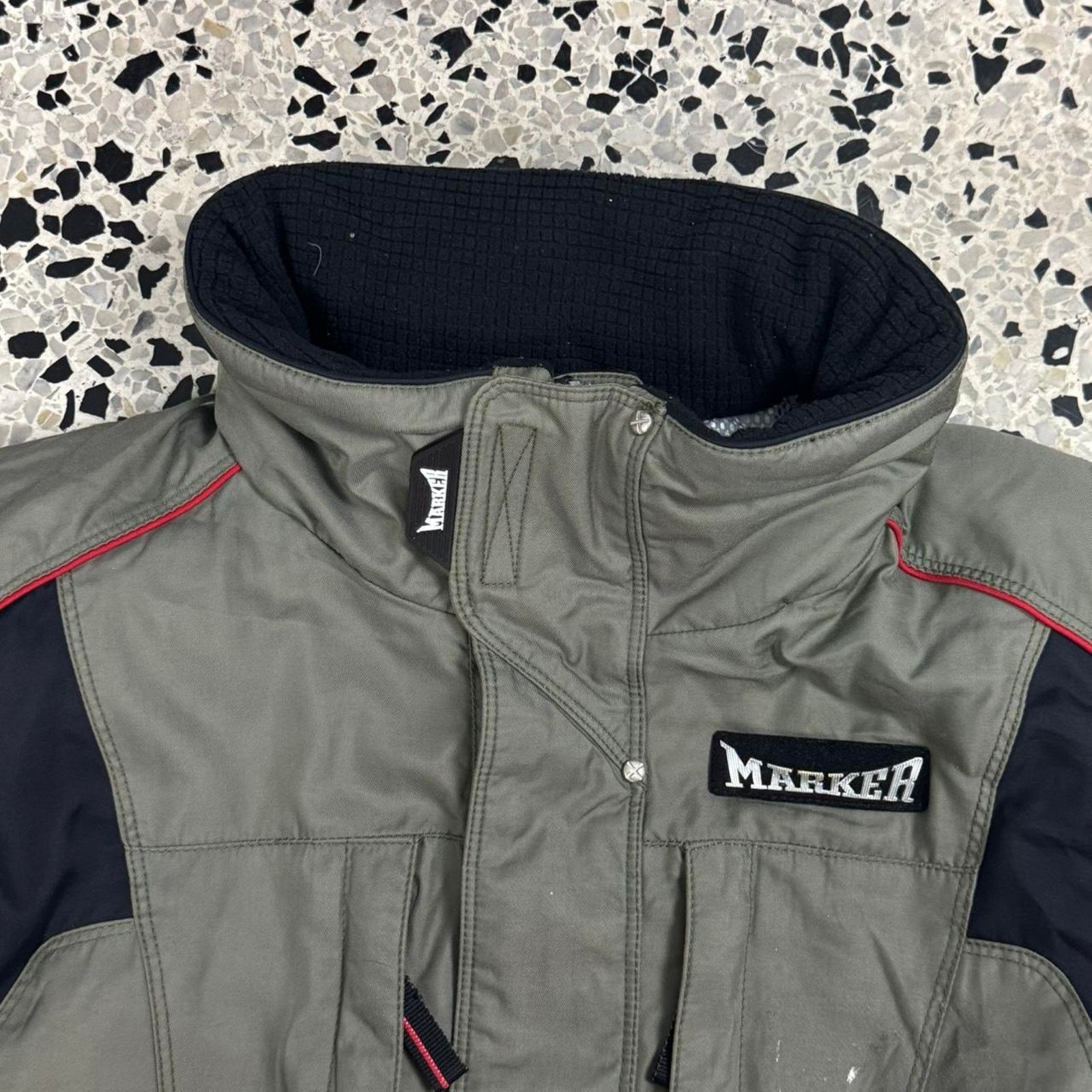 Other × Vintage VINTAGE MARKER FULL ZIP COVERALL OLIVE SNOWBOARD SKI SUIT: Size US M / EU 48-50 / 2 - 5 Thumbnail