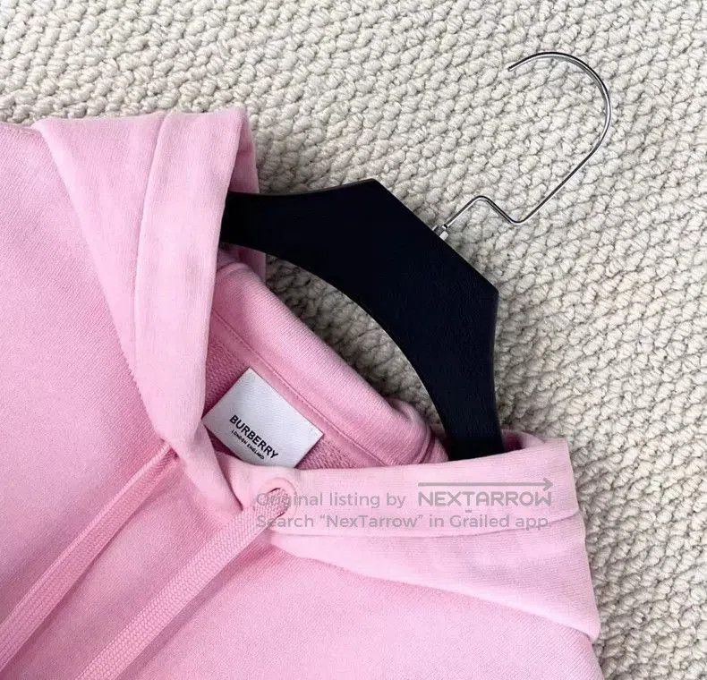 Burberry Burberry Pink Deer Logo Hoodie S. Size US S / EU 44-46 / 1 - 3 Thumbnail