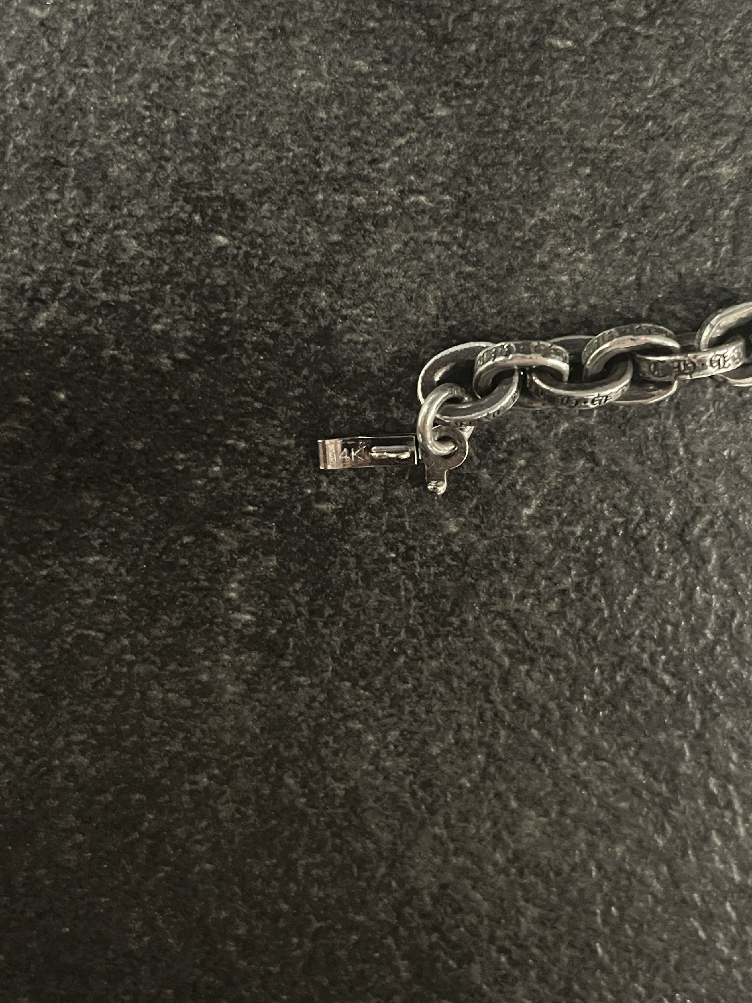 Chrome Hearts Chrome Hearts Silver Paperchain Necklace Size ONE SIZE - 6 Thumbnail