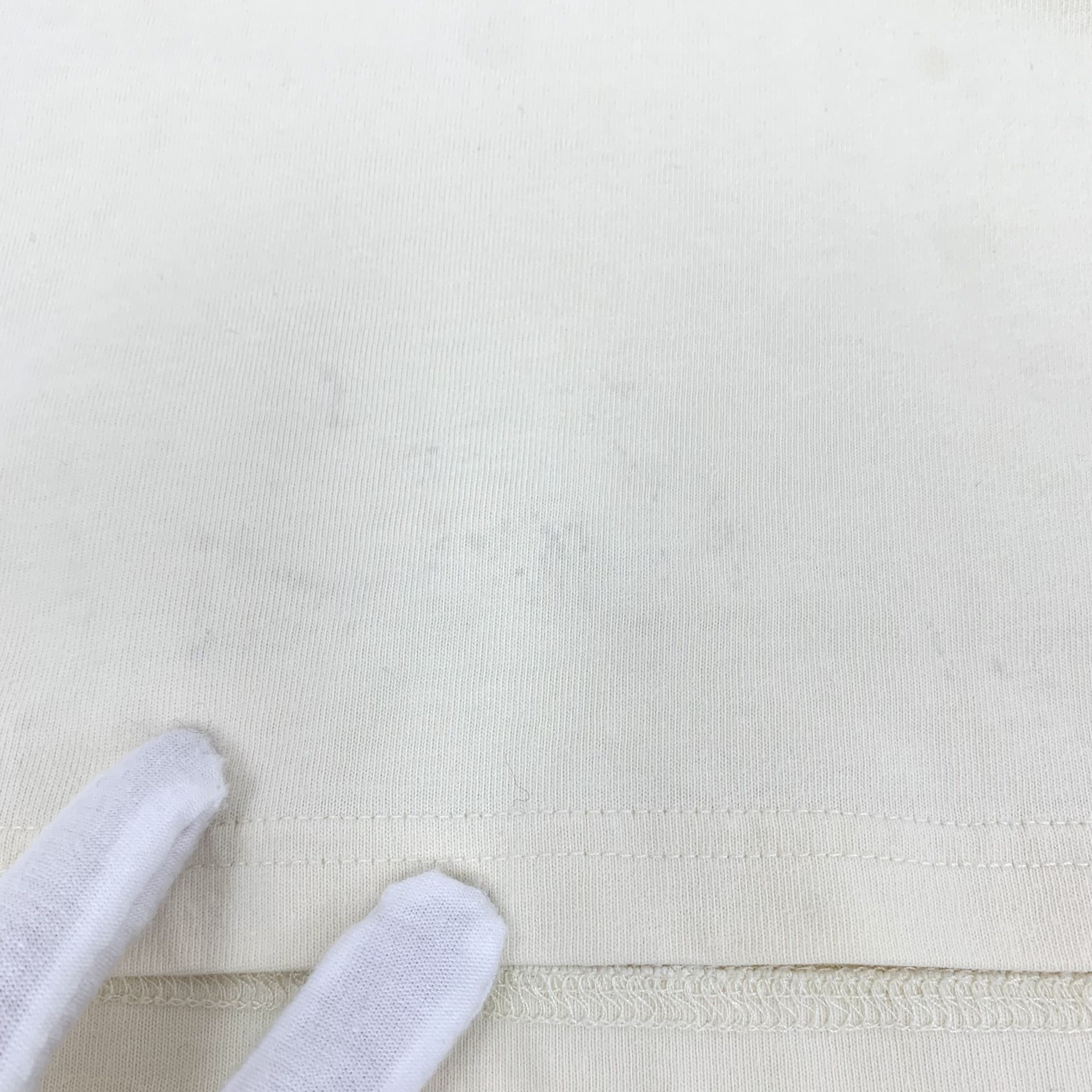 Burberry Burberry Letter Print Cotton T-Shirt Cream (XL) Size US XL / EU 56 / 4 - 8 Thumbnail