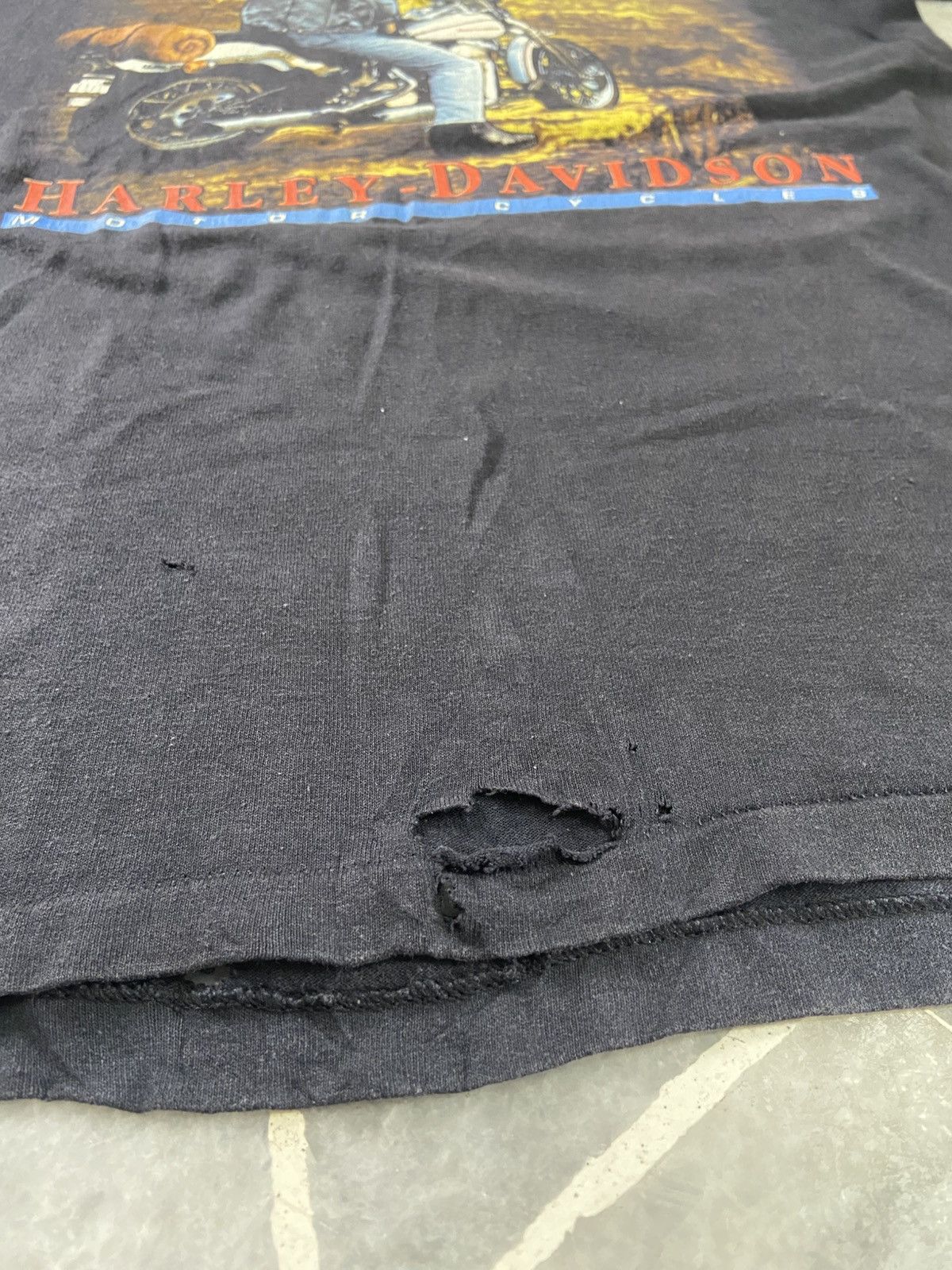 Harley Davidson Vintage 90s Harley Davidson Tee Shirt Size US L / EU 52-54 / 3 - 7 Thumbnail