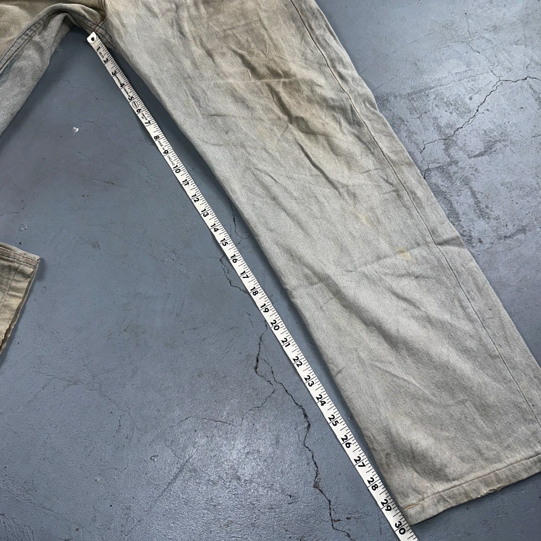 Levi's VINTAGE Levi's 501 Jeans Straight Mens Regular 38 Light Blue 90s UK 501 Series 5-Pocket Denim Size US 38 / EU 54 - 5 Thumbnail