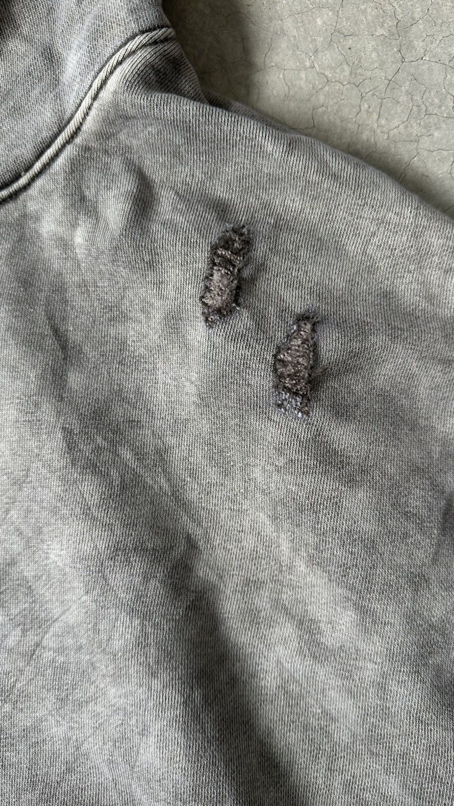 Japanese Brand VINTAGE JEANESIS DISTRESSED HOODIE Size US XL / EU 56 / 4 - 3 Thumbnail