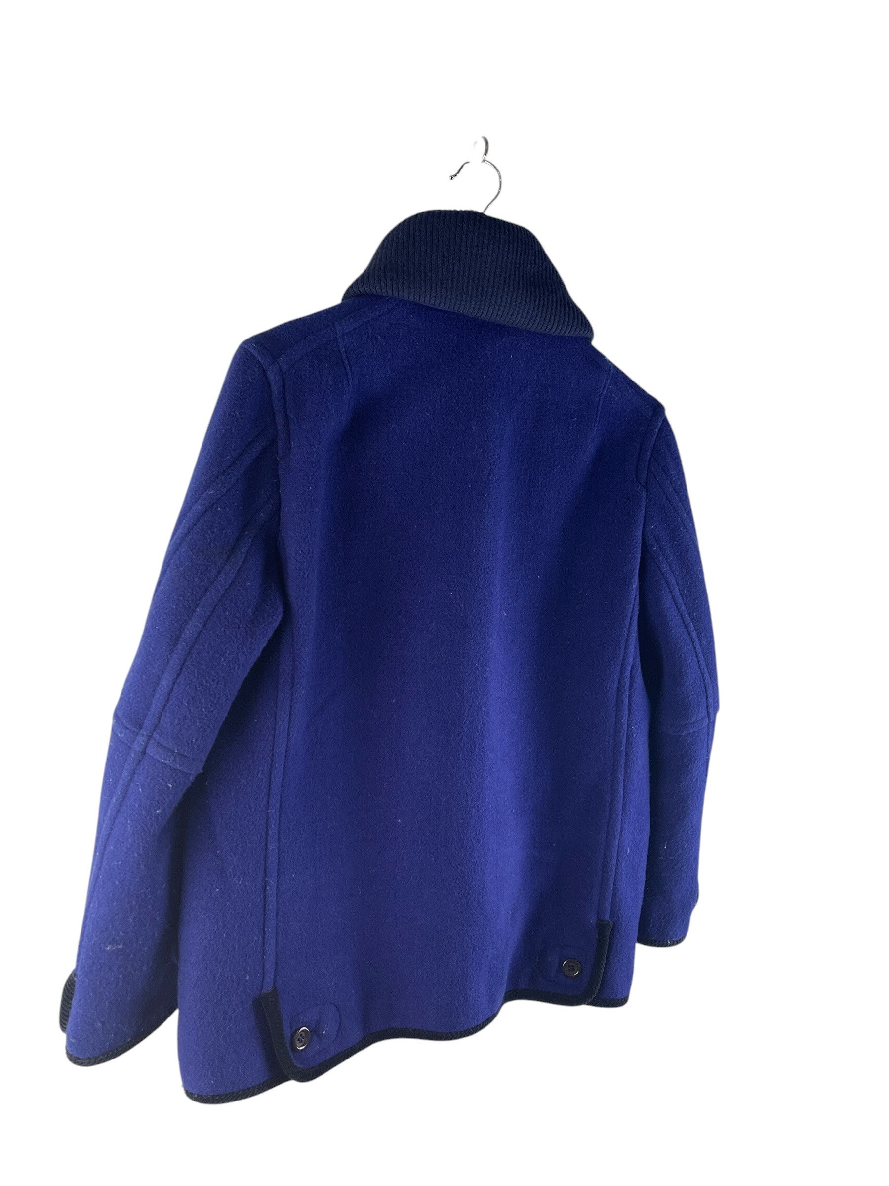 mercibeaucoup Mercibeaucoup A-net Blue Wool Short Coat Boxy Jacket Size US M / EU 48-50 / 2 - 7 Thumbnail