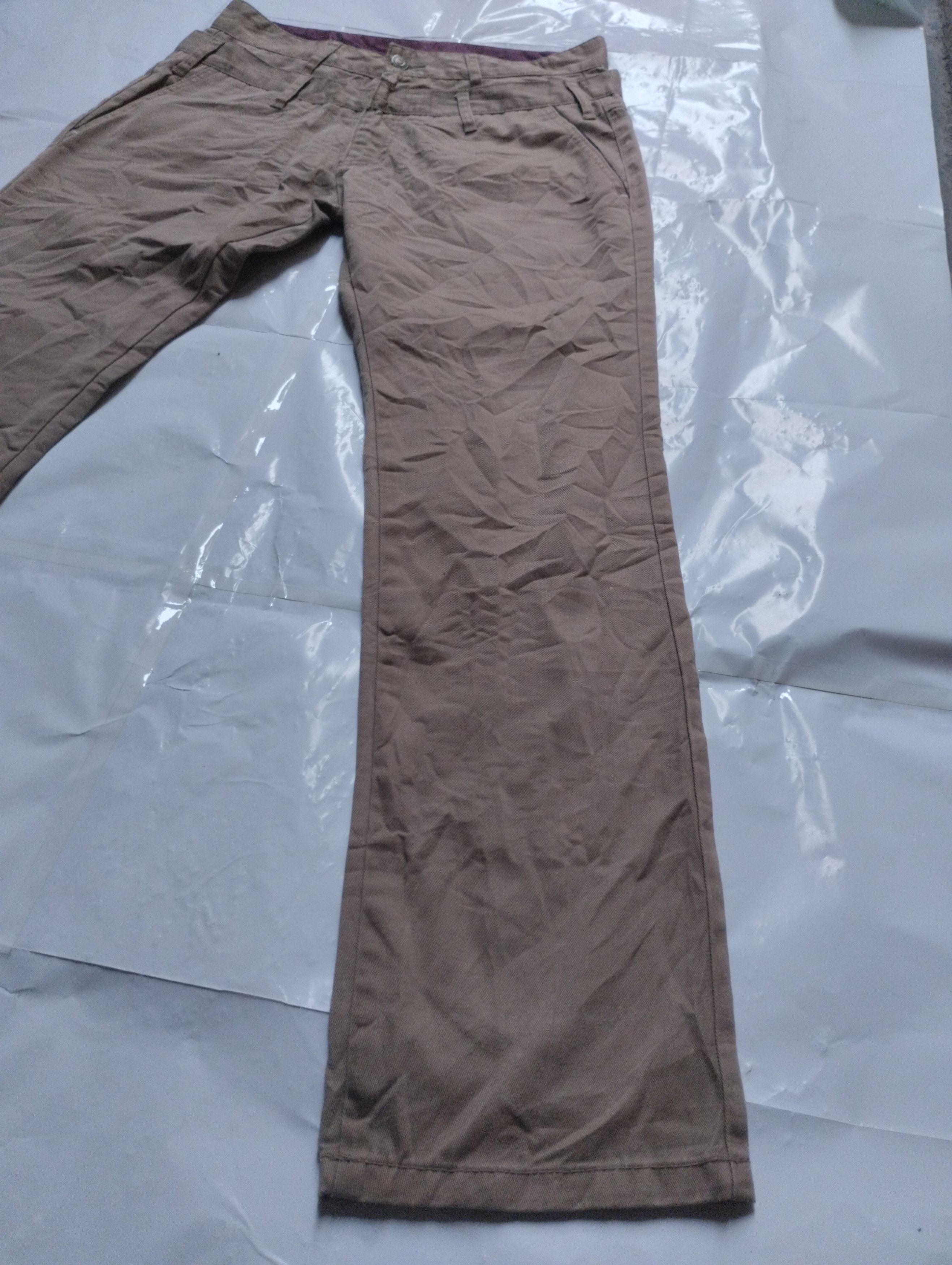 Japanese Brand × Le Grande Bleu (L.G.B.) × Vintage Japanese Brand Double Waist Chino Pants Size US 32 / EU 48 - 8 Thumbnail