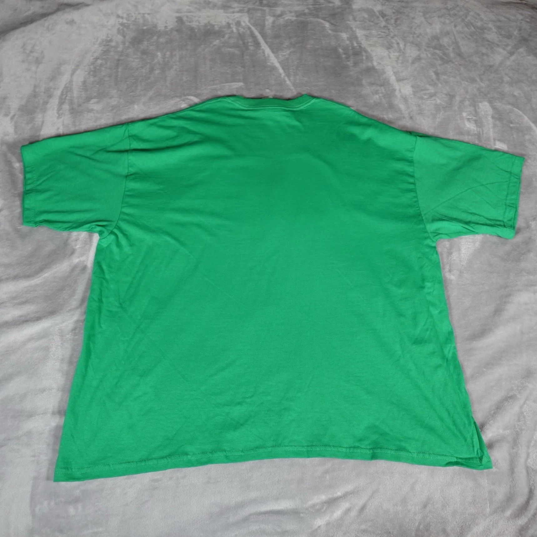 Vintage VINTAGE Do Not Disturb Cat T-Shirt Mens 3XL Green Funny Graphic Print Crew Neck Cotton Shirt Summer Fall 2000s Size US XXL / EU 58 / 5 - 4 Thumbnail