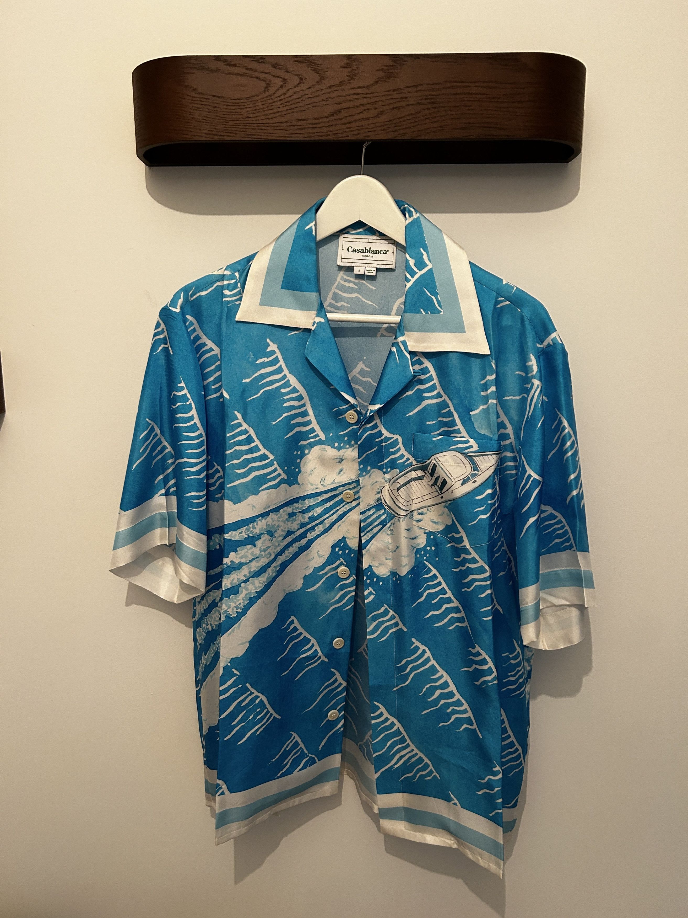 Casablanca Silk Shirt Size US S / EU 44-46 / 1 - 1 Thumbnail