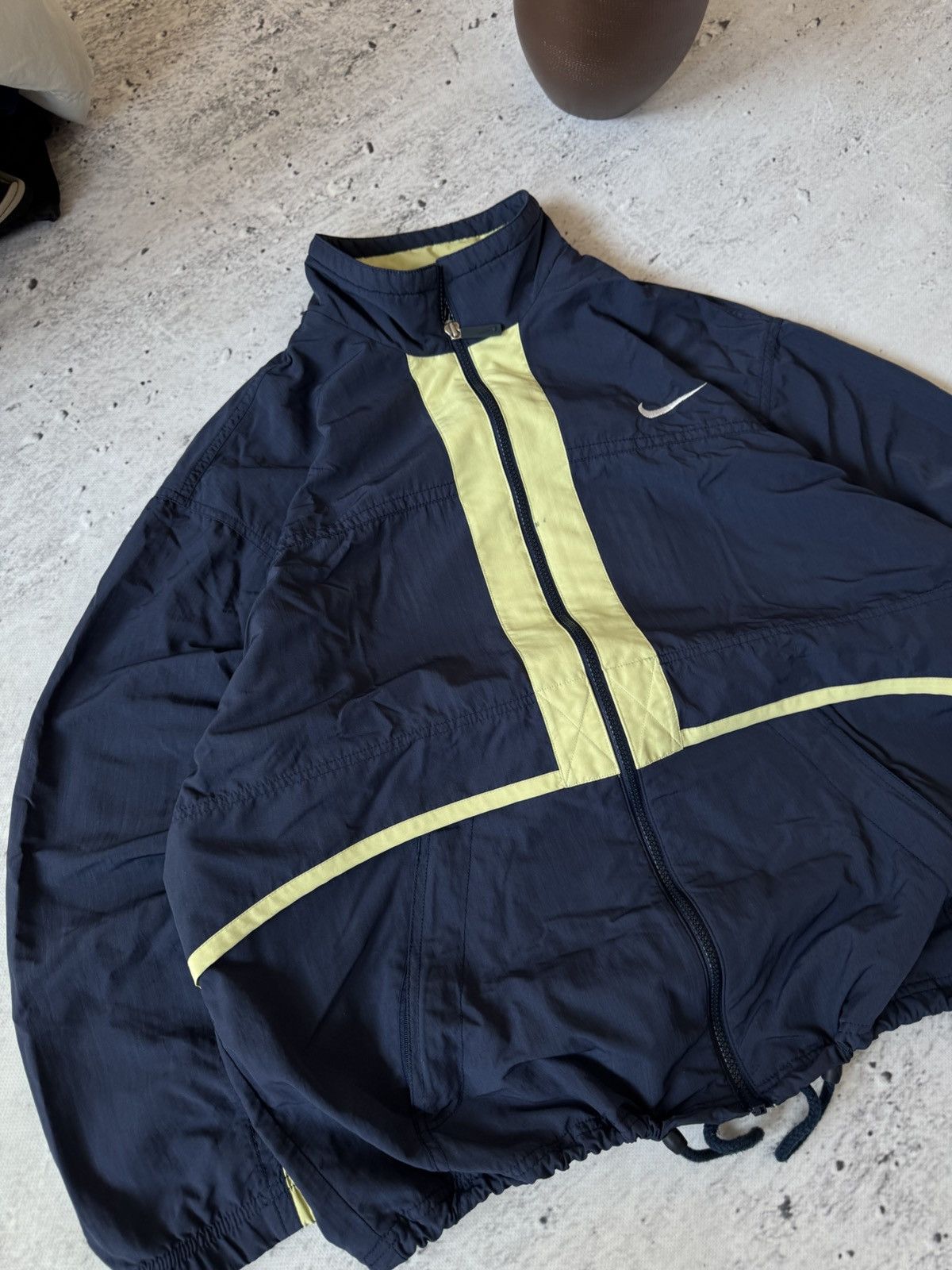 Nike × Vintage NIKE VINTAGE BASIC LOGO OVERSIZE BAGGY LIGHT JACKET Size US M / EU 48-50 / 2 - 3 Thumbnail