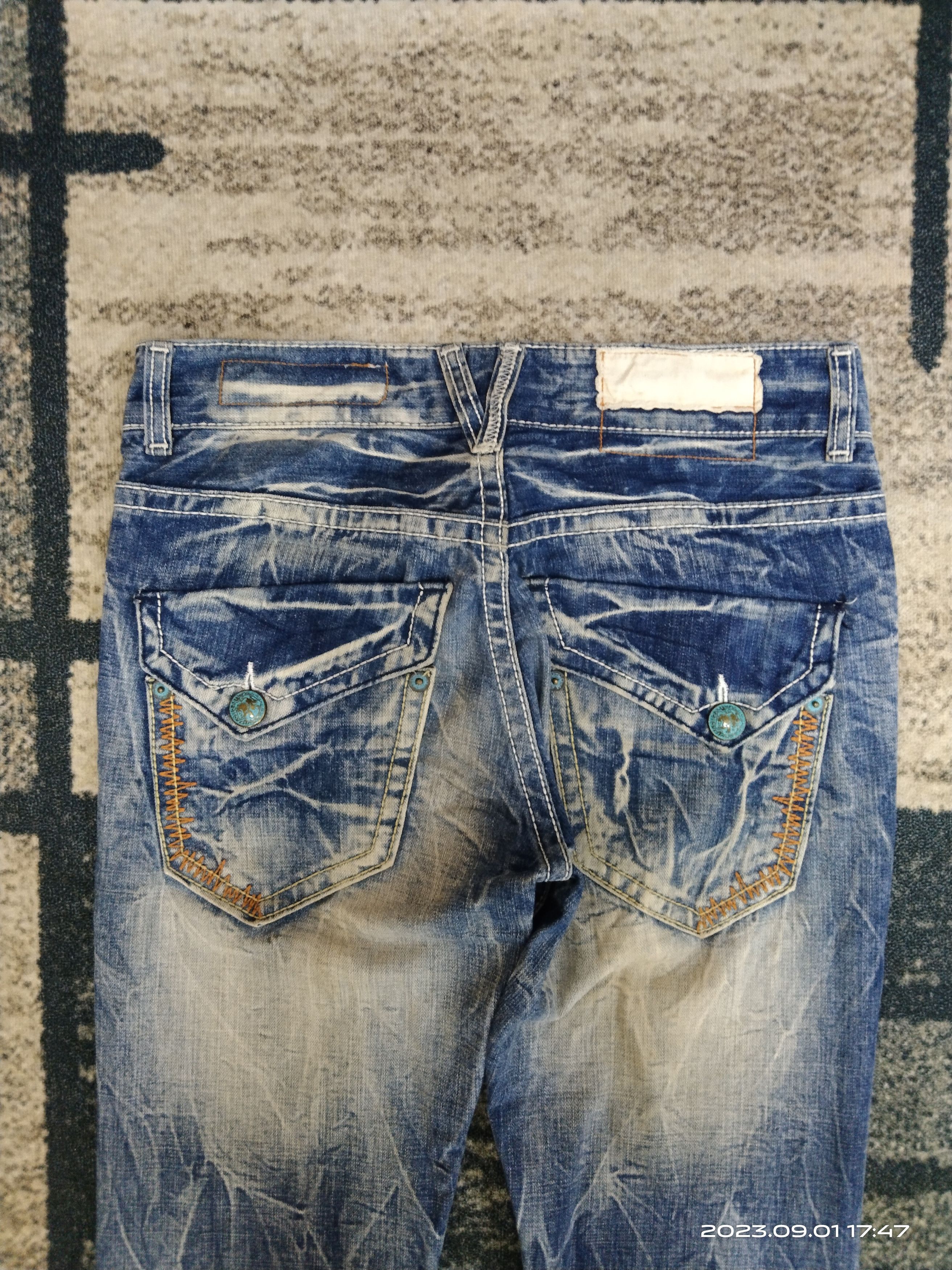 Japanese Brand FLARE SICK PURE PERADISE DENIM PANTS Size US 29 - 5 Thumbnail