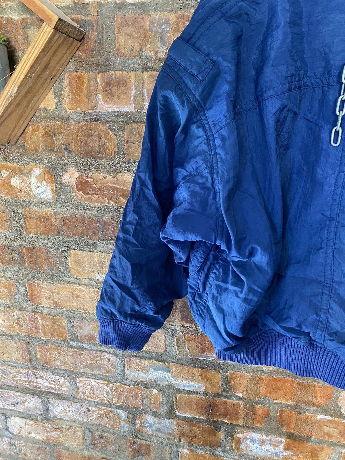 Issey Miyake 1980s Padded shoulder pocket MA-1 bomber Size US M / EU 48-50 / 2 - 16 Thumbnail