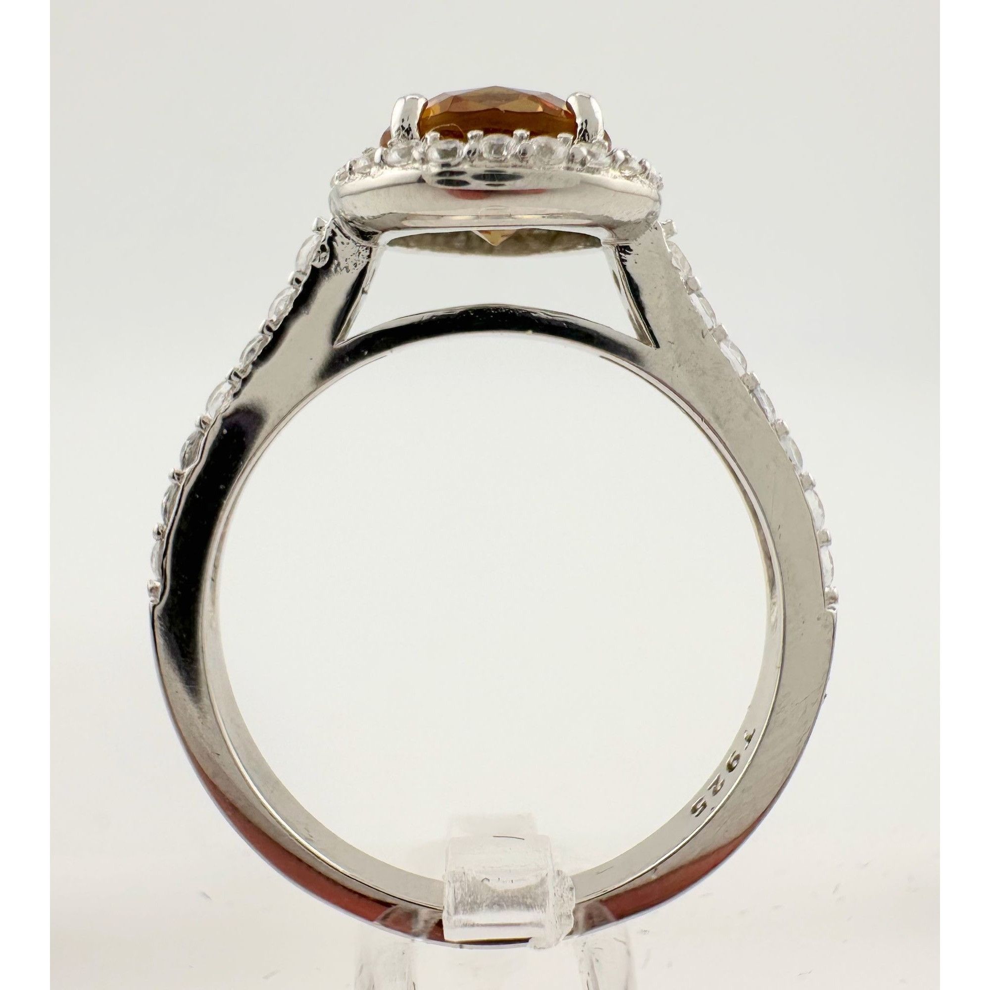 Other Beautiful Lab Created Sultanite Color Change Halo Ring - 6 Size ONE SIZE - 10 Thumbnail