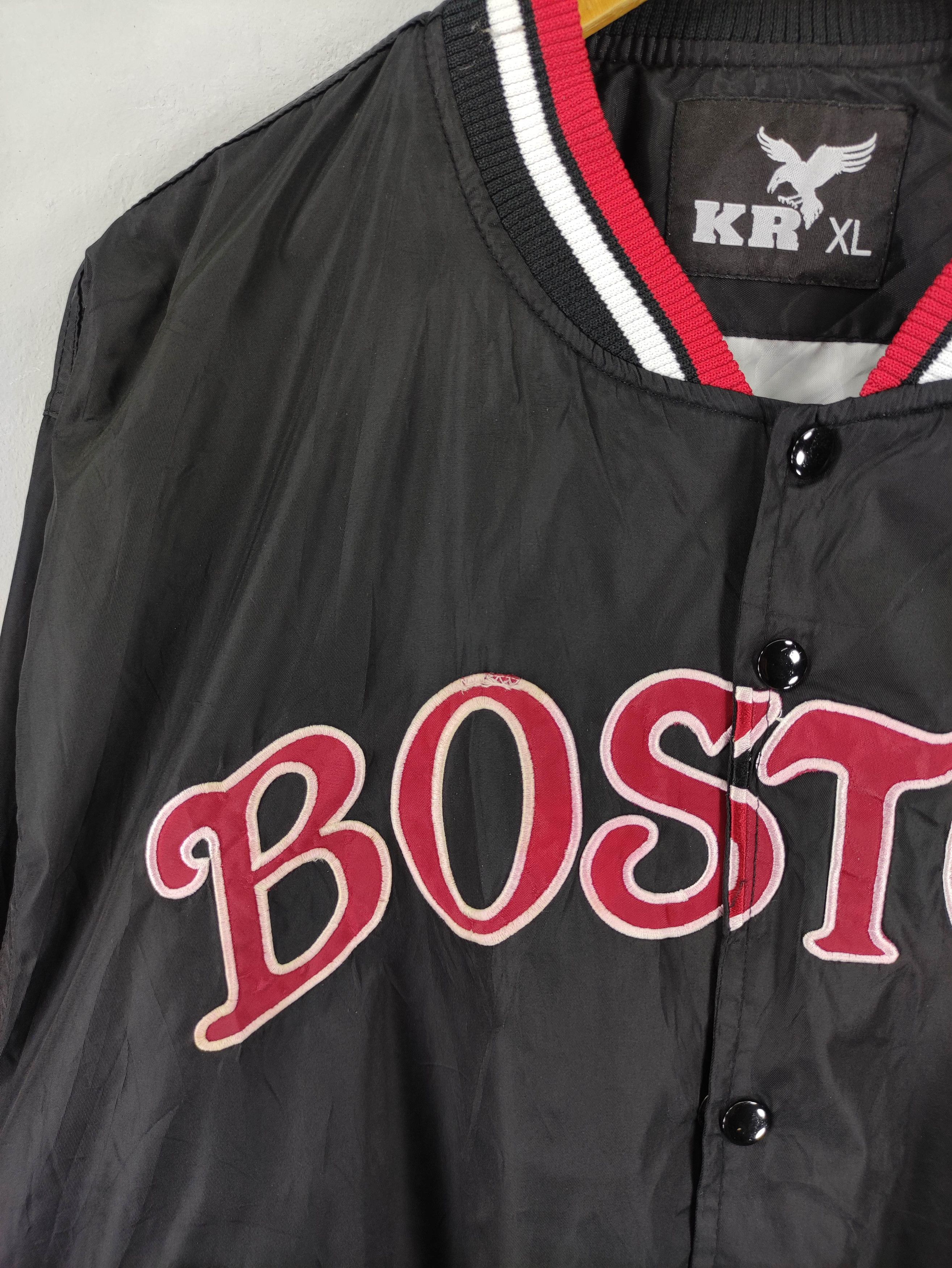 Japanese Brand Vintage Kr Varsity Jacket Boston Snap Button Size US XL / EU 56 / 4 - 2 Thumbnail