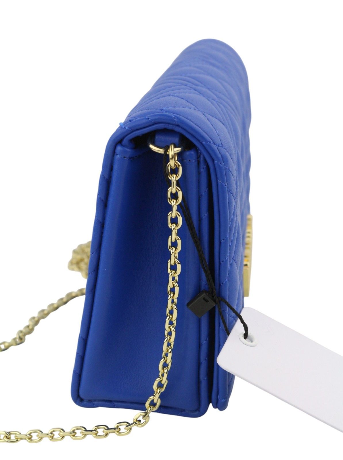 Love Moschino BORSA QUILTED PU ZAFFIRO OS Blue Crossbody 87746 Size ONE SIZE - 6 Thumbnail