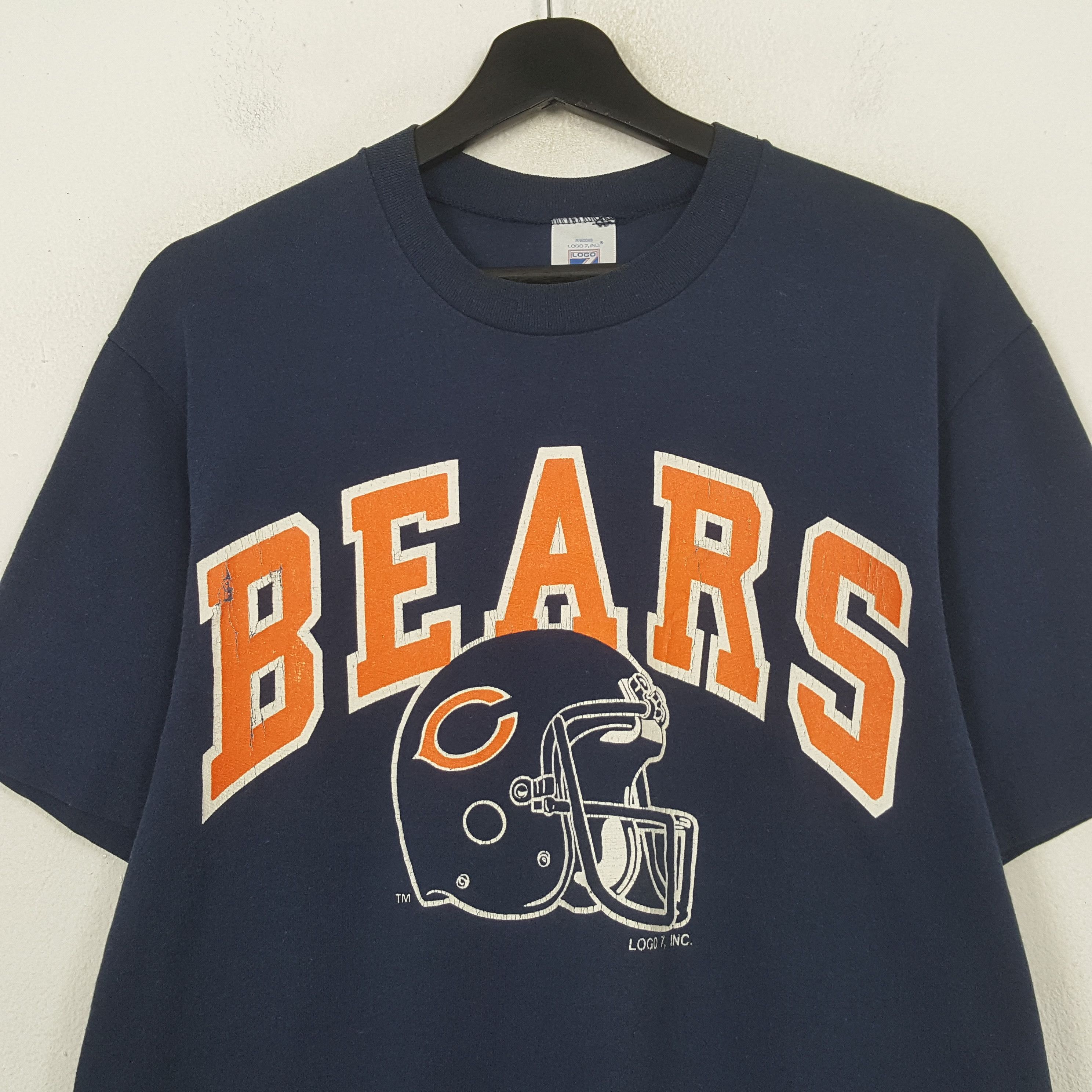 NFL Chicago Bears American Football Team Vintage Tshirt C294N56 Size US M / EU 48-50 / 2 - 2 Thumbnail