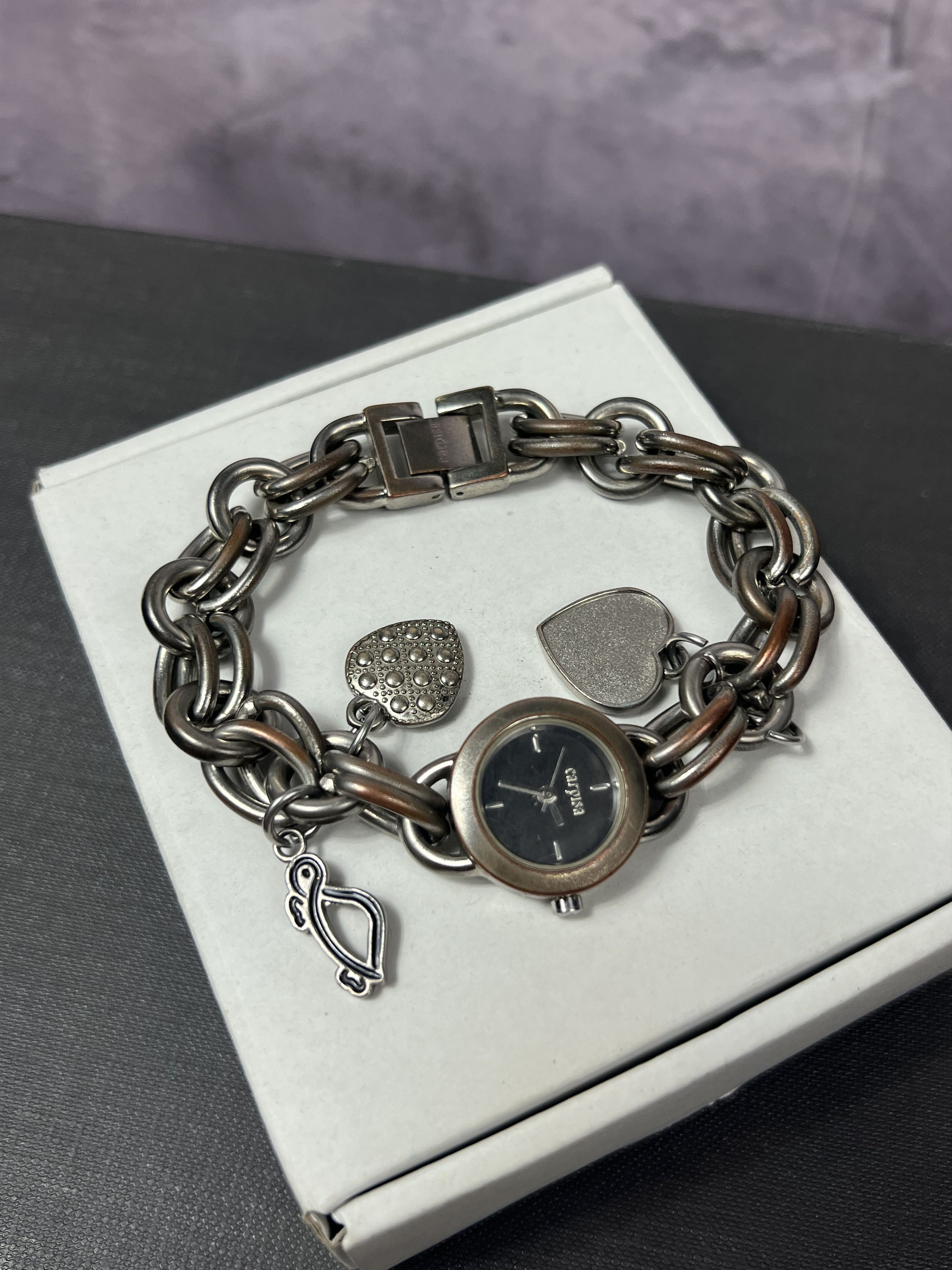 Vintage Glamour Carpisa Stainless Japanese Style Bracelet Watch Size ONE SIZE - 4 Thumbnail