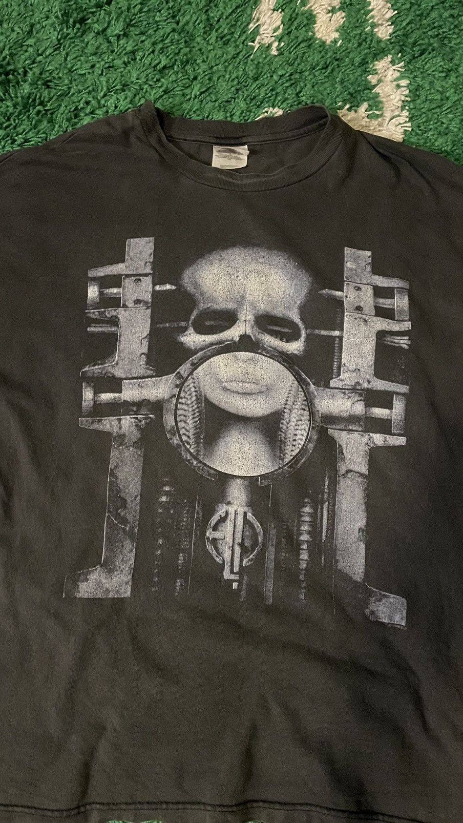 Vintage ELP x HR Giger 1998 Vintage Rock Band Brain Salad Surgery Size US XL / EU 56 / 4 - 2 Thumbnail