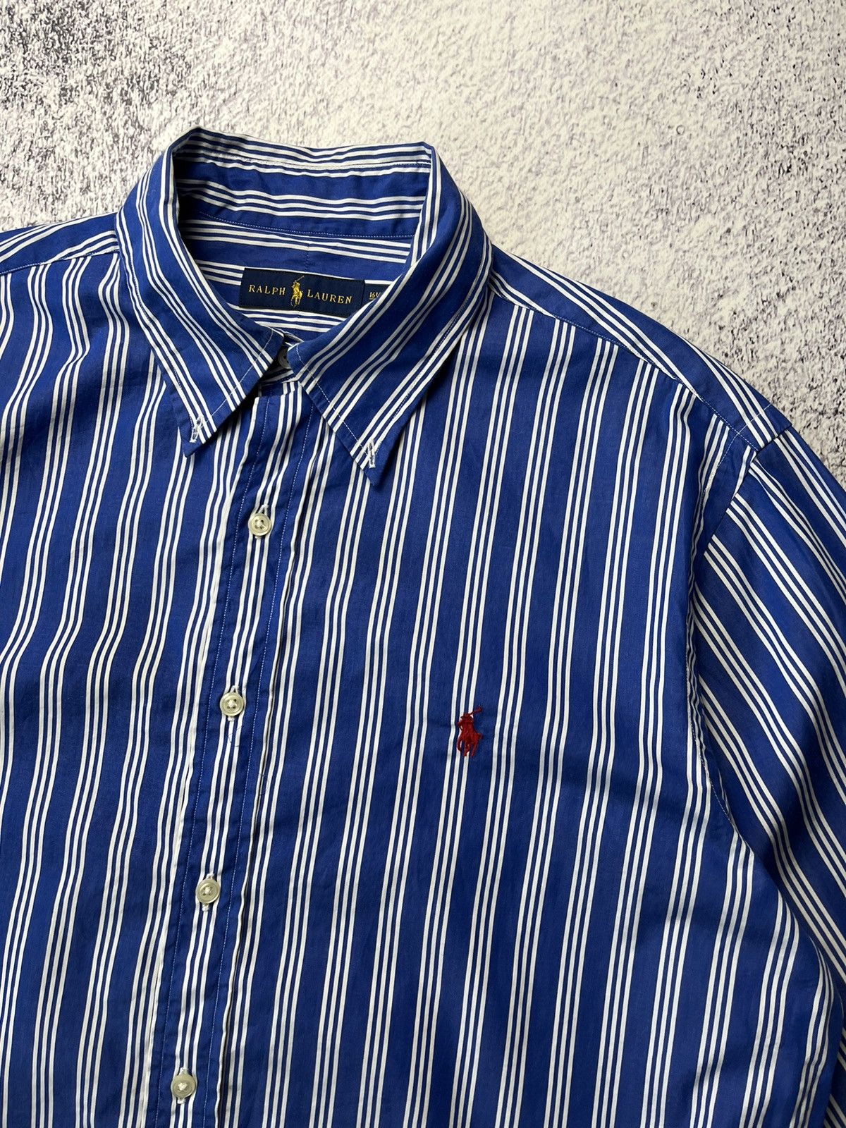 Polo Ralph Lauren Vintage POLO RALPH LAUREN Button Up Shirt rare 90s Size US M / EU 48-50 / 2 - 6 Thumbnail