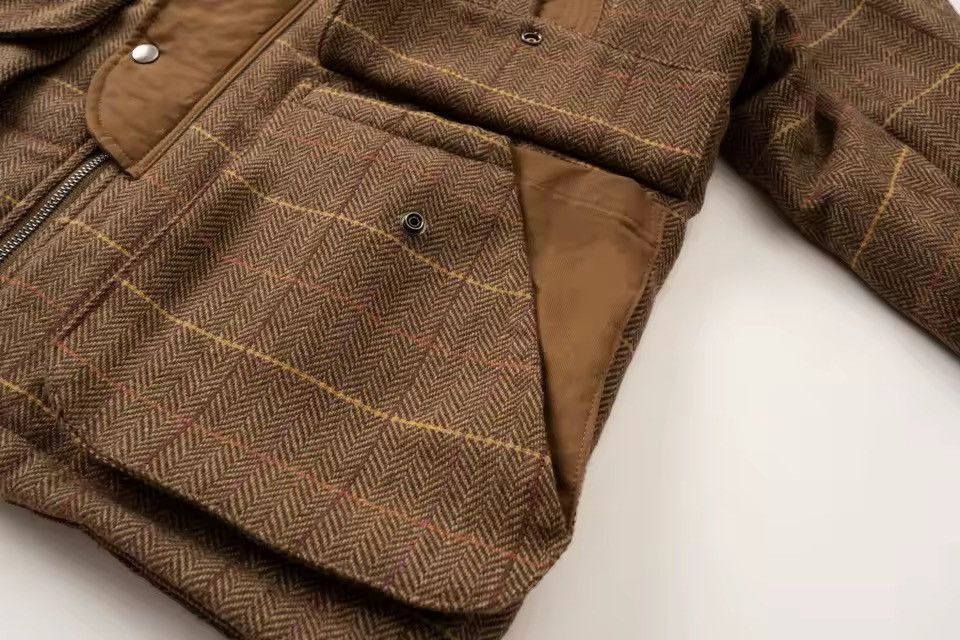 Vintage Japanese Retro Plaid Padded Cargo Parkas Outdoor Jacket Size US L / EU 52-54 / 3 - 7 Thumbnail