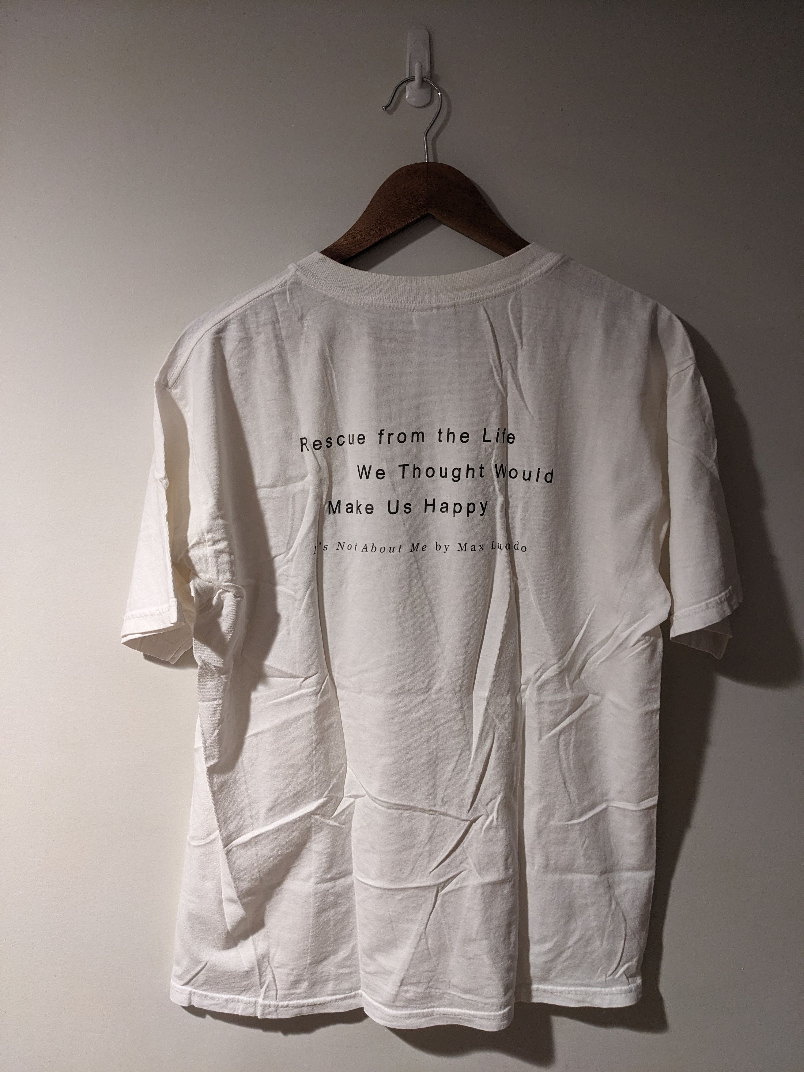 Gildan × Vintage Vintage 2004 It's Not About Me by Max Lucado Large T-Shirt Size US L / EU 52-54 / 3 - 7 Thumbnail