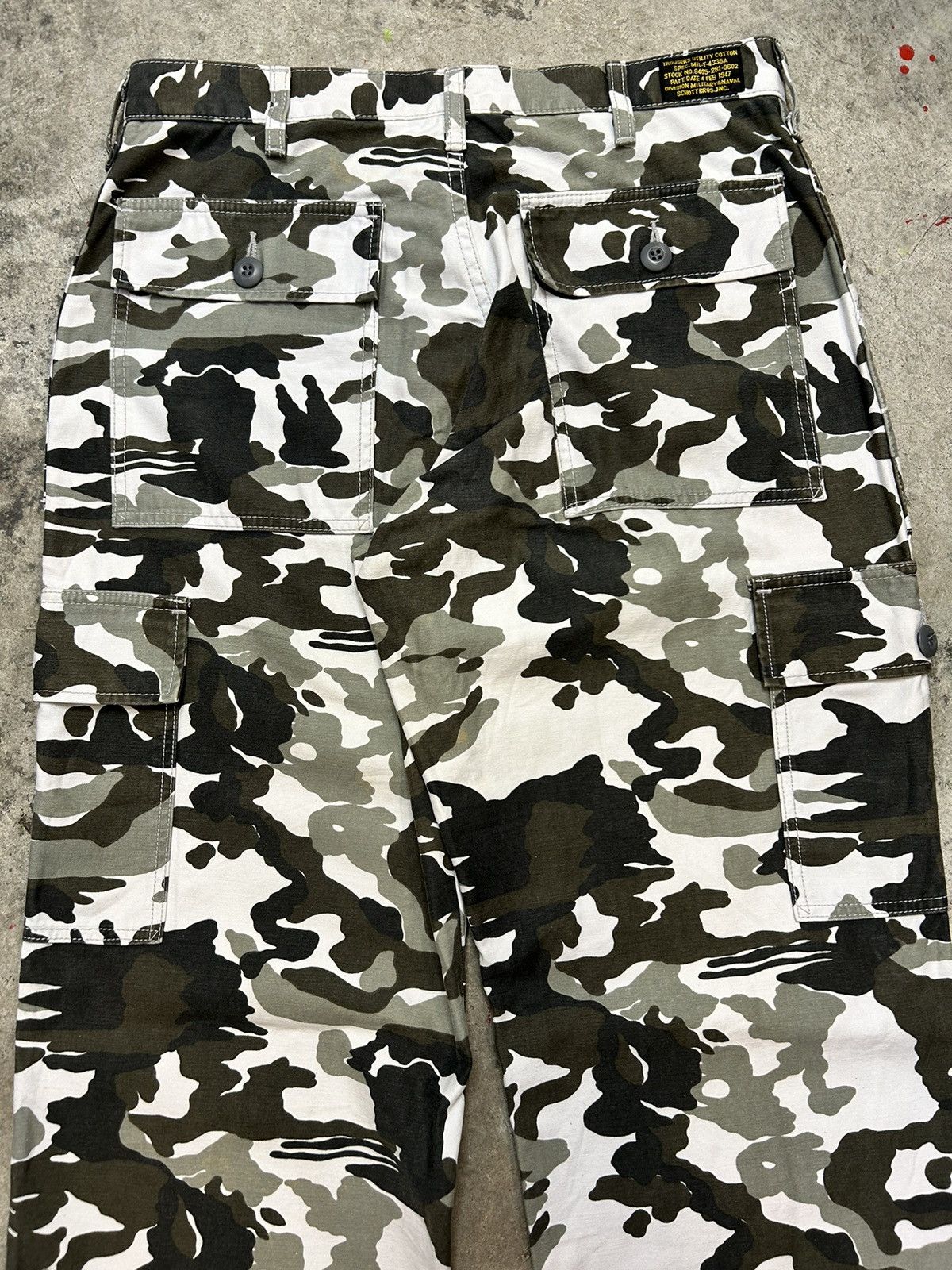Schott Schott NYC Cargo Camo Military Combat Type Size US 30 / EU 46 - 15 Thumbnail