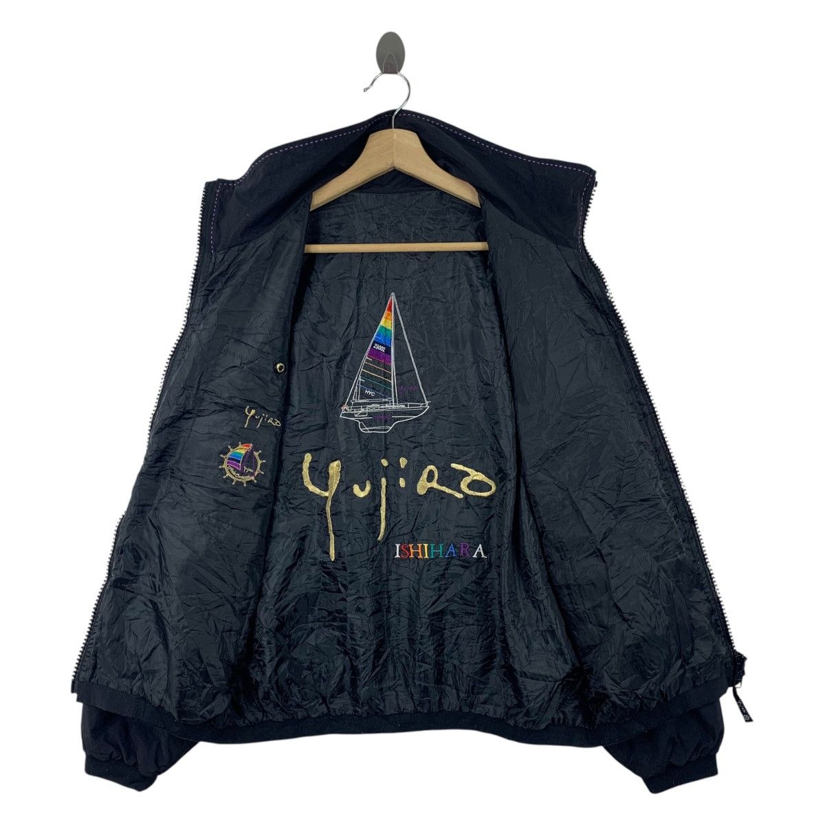 Japanese Brand × Vintage Vintage YUJIO ISHIHARA Japanesebrand windbreaker Size US M / EU 48-50 / 2 - 5 Thumbnail
