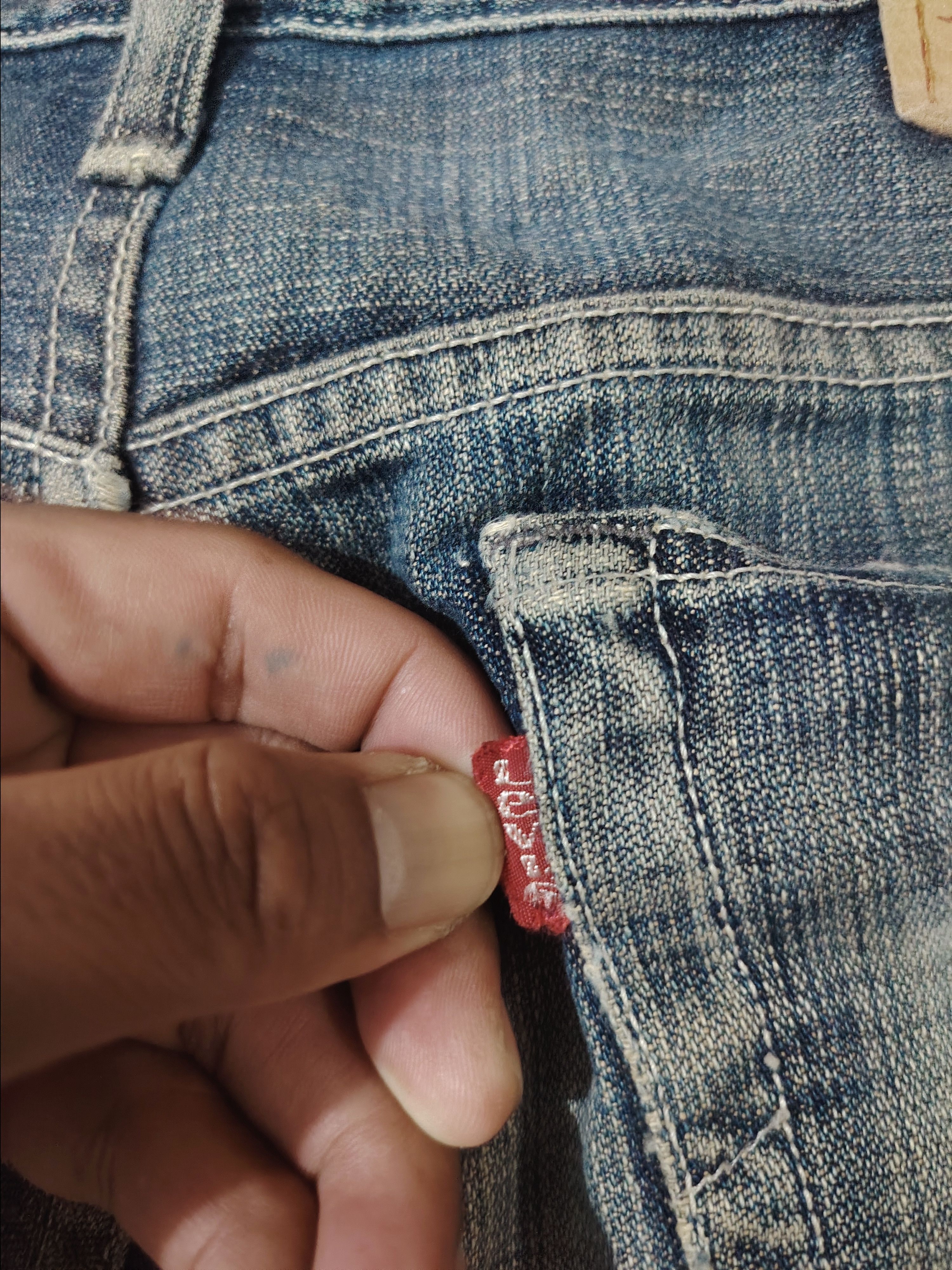 Vintage Distressed Levi's Flared Japan Jeans Size US 31 - 16 Thumbnail
