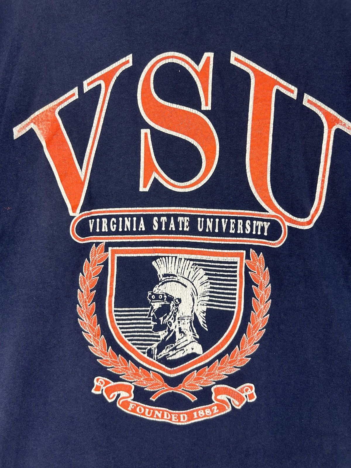 Vintage Vintage 90s Virginia State University VSU/ Trojan Size US L / EU 52-54 / 3 - 4 Thumbnail
